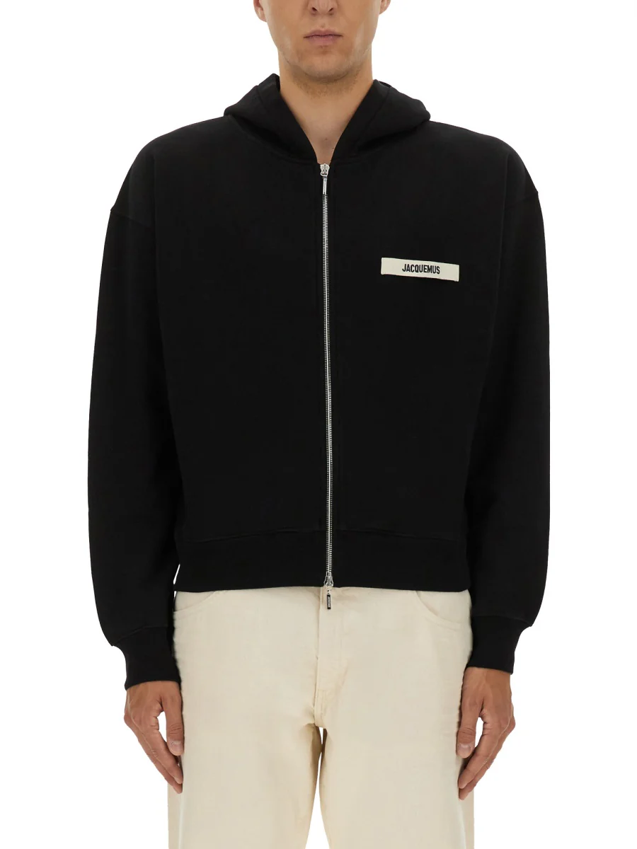Jacquemus Men's Essential Zip Hoodie - Image 3
