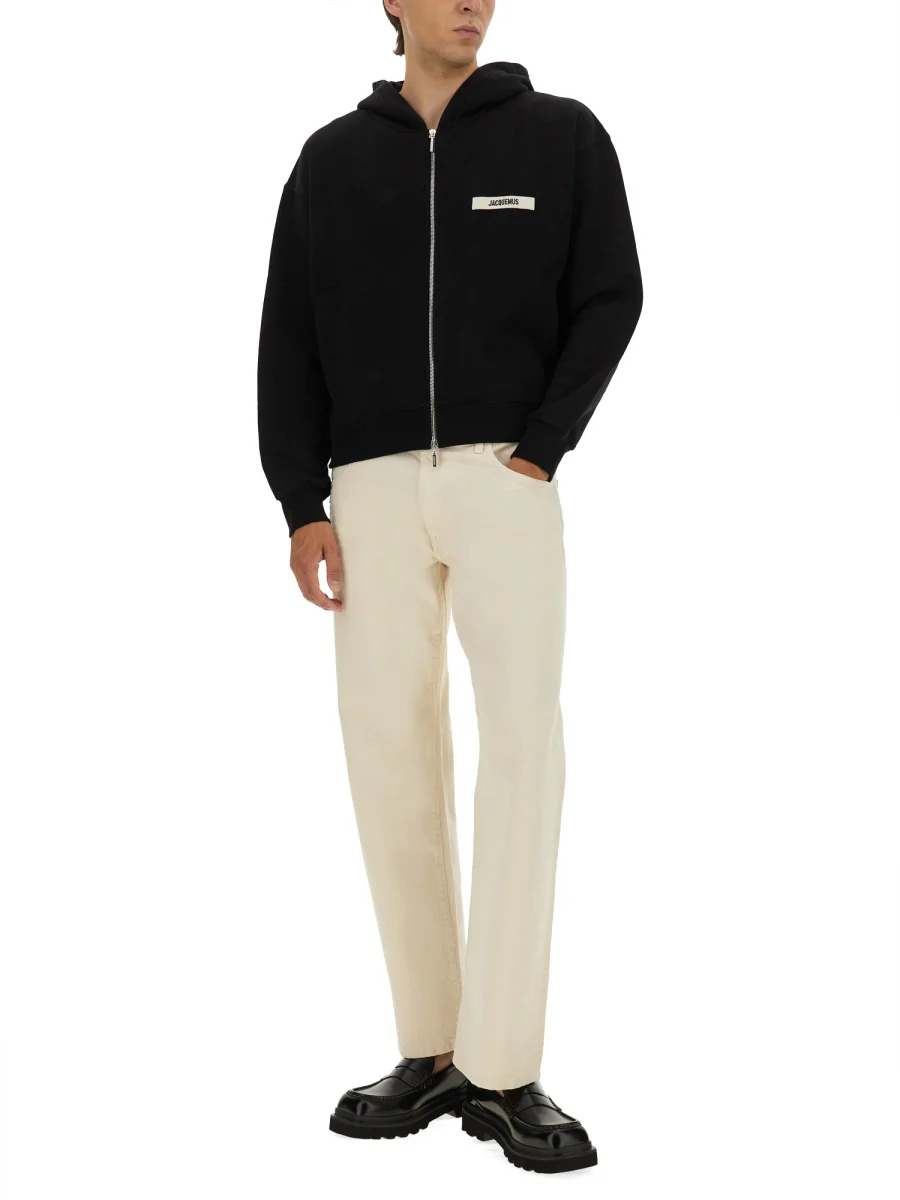Jacquemus Men's Essential Zip Hoodie - Image 4