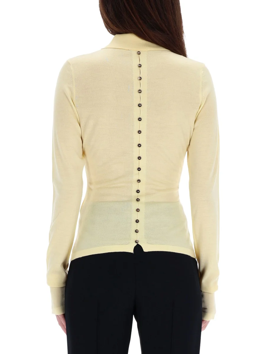 Jacquemus Merino Wool Mini Sweater - Image 3