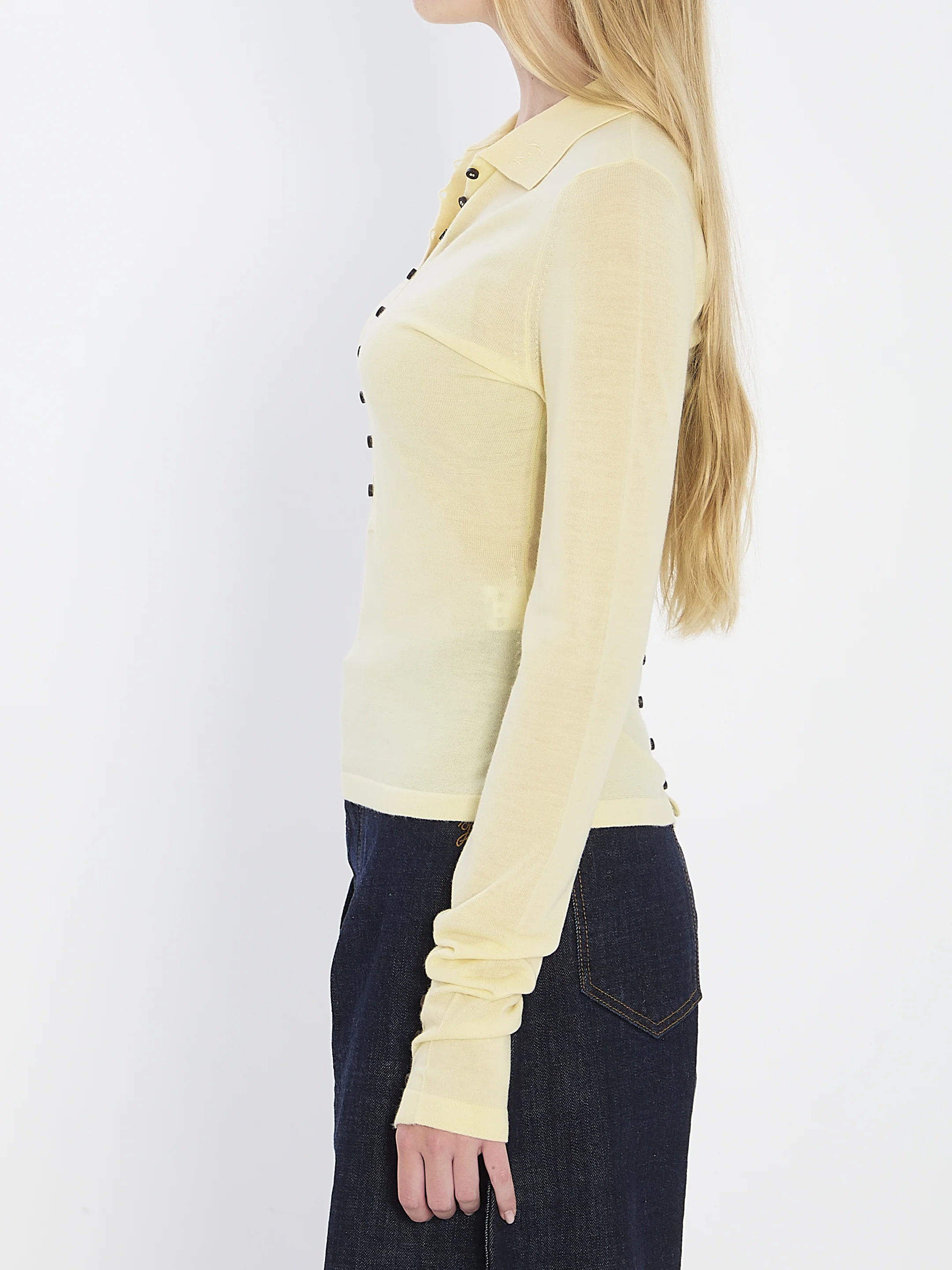 Jacquemus Merino Wool Mini Sweater - Image 6