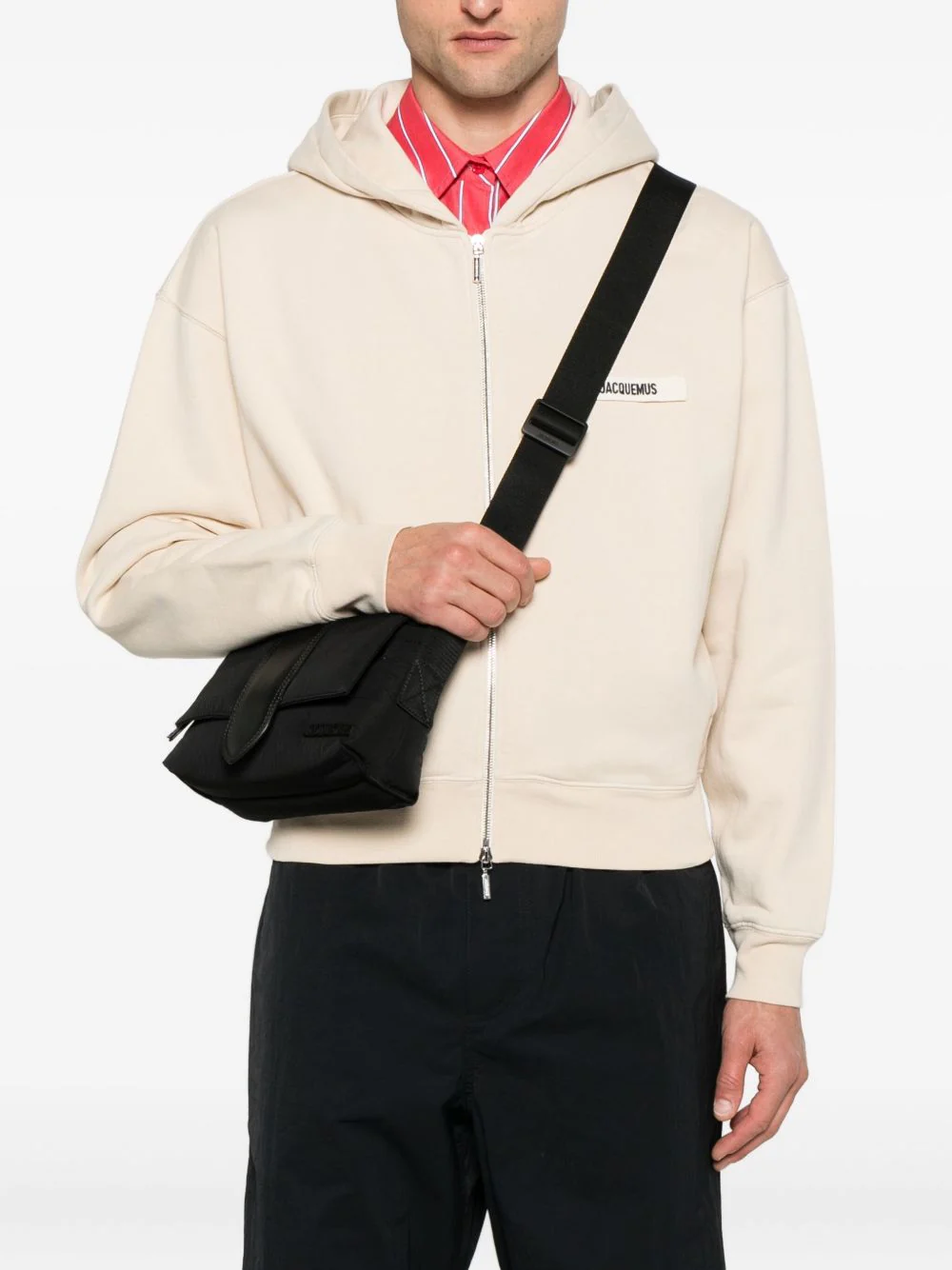 JACQUEMUS Nylon Bambino Shoulder Bag - Image 7