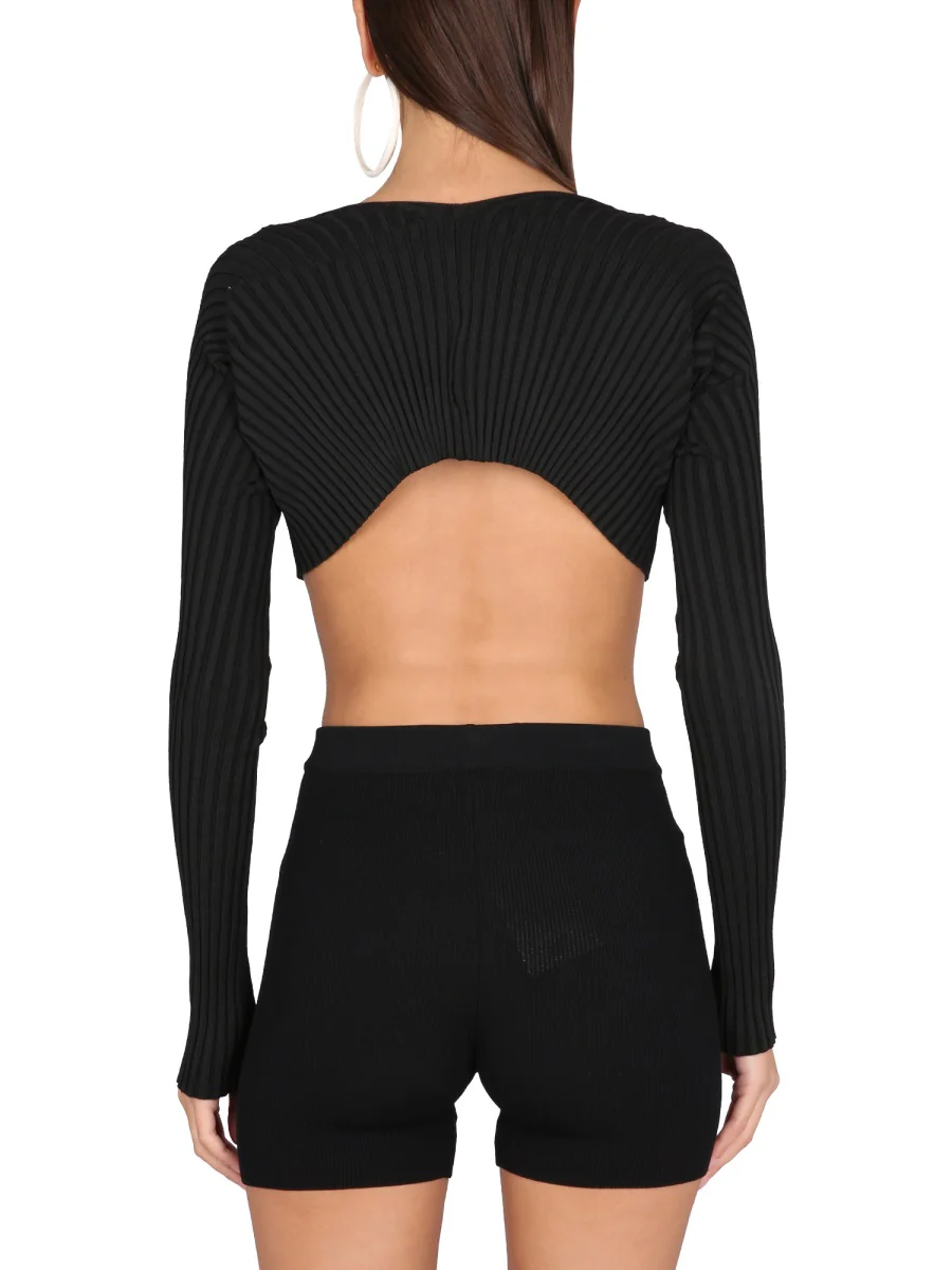 Jacquemus Slim Fit Knit Top - Image 5