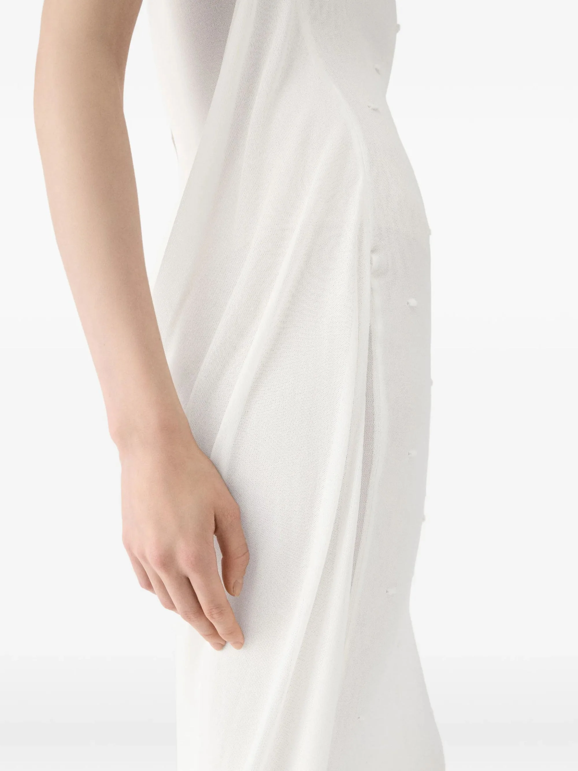 JACQUEMUS The Plumetis Knit Dress - Image 5