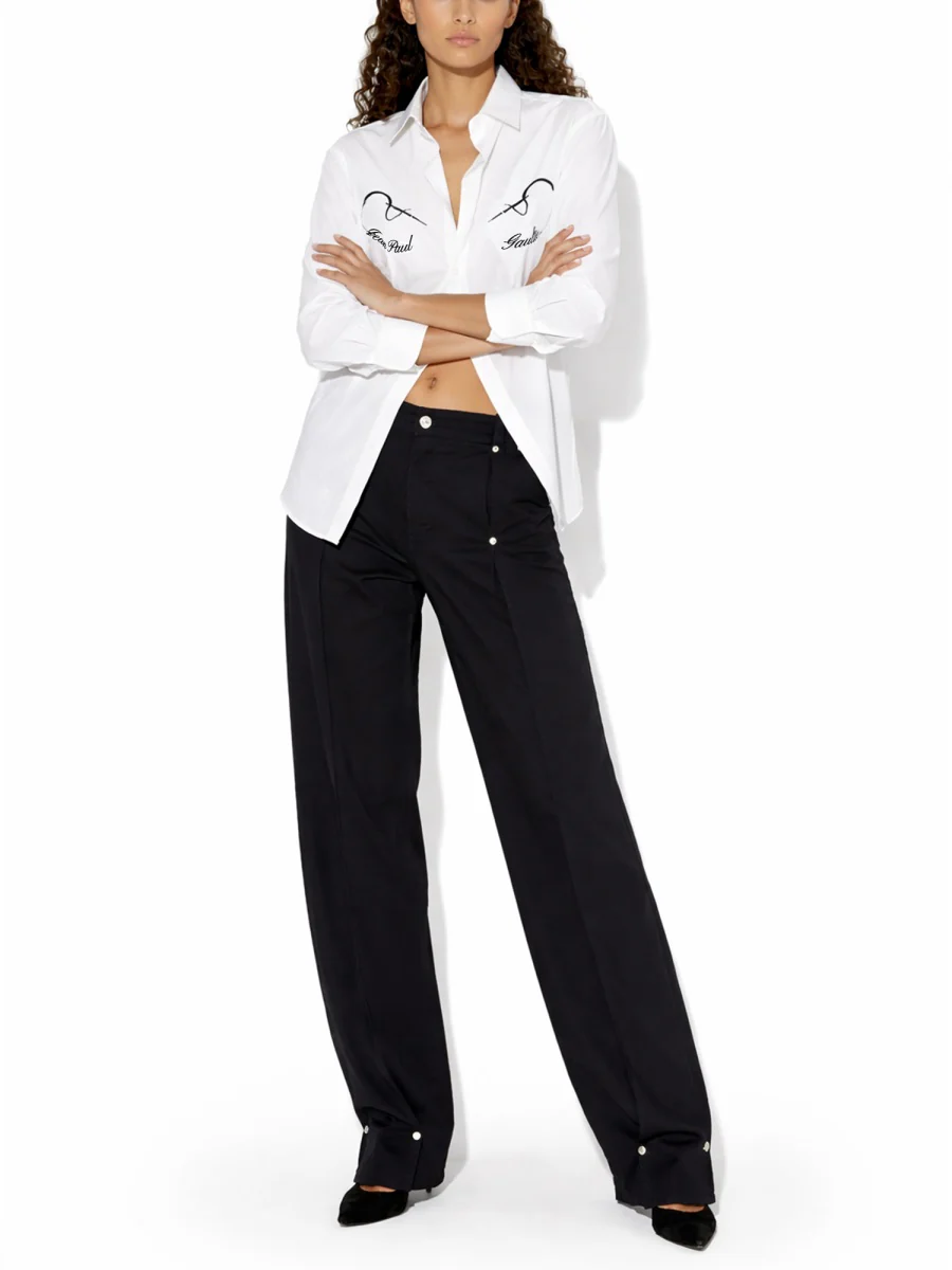 JEAN PAUL GAULTIER Buttoned Graphic Shirt - Image 3