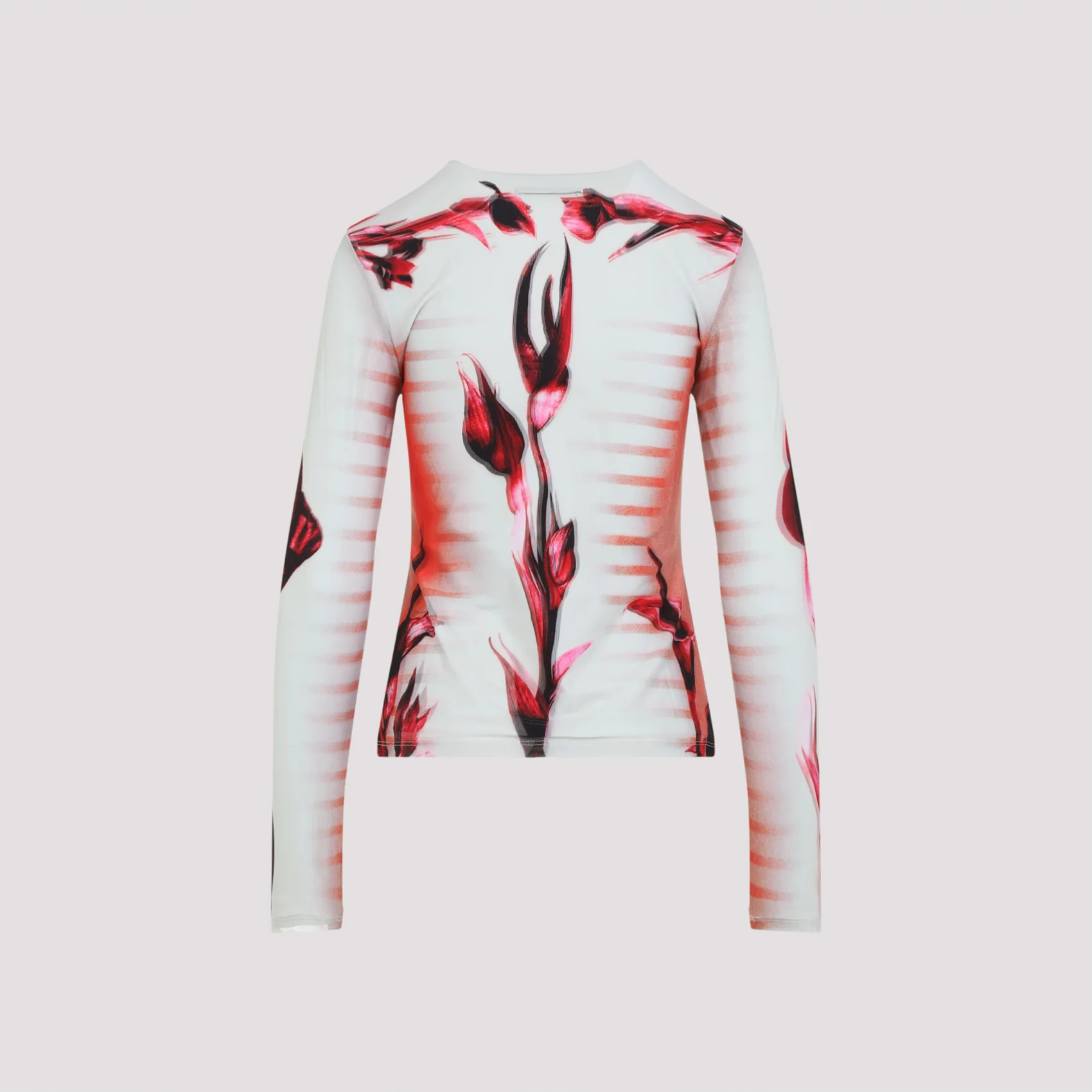 Jean Paul Gaultier Flower Bodice Morphing Long Sleeve Top - Image 7