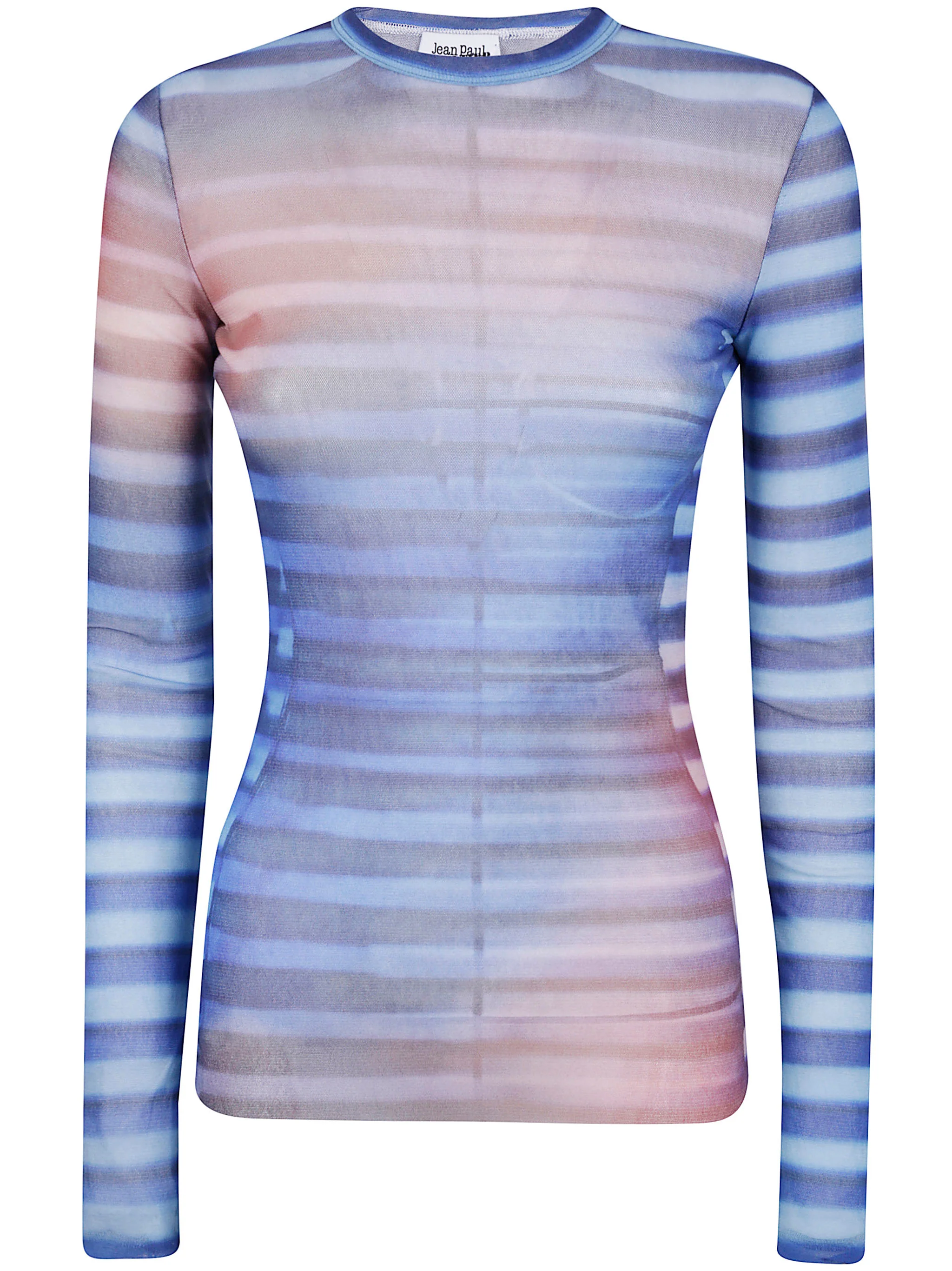 Jean Paul Gaultier Mesh Top with Air Print