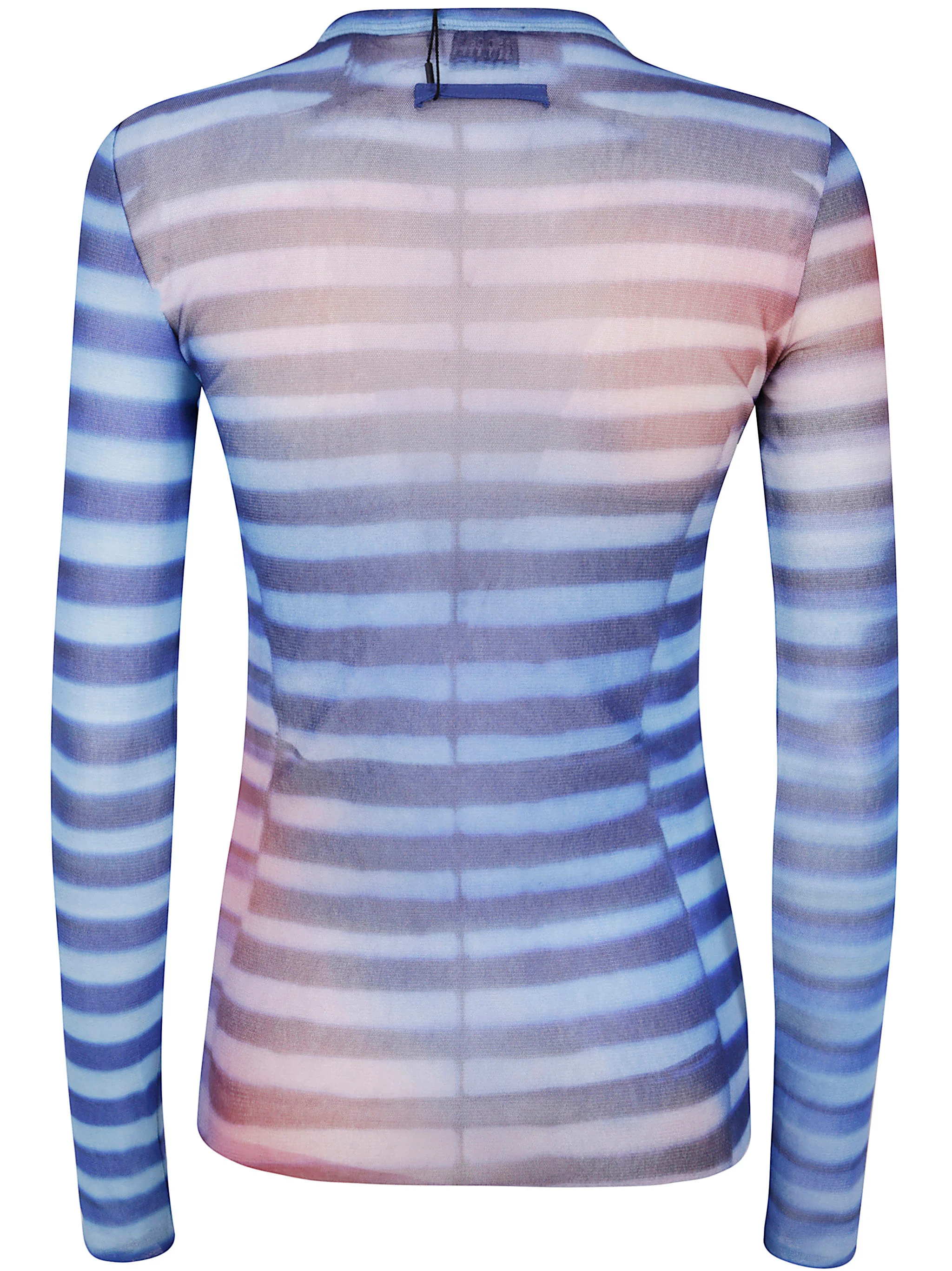 Jean Paul Gaultier Mesh Top with Air Print - Image 2