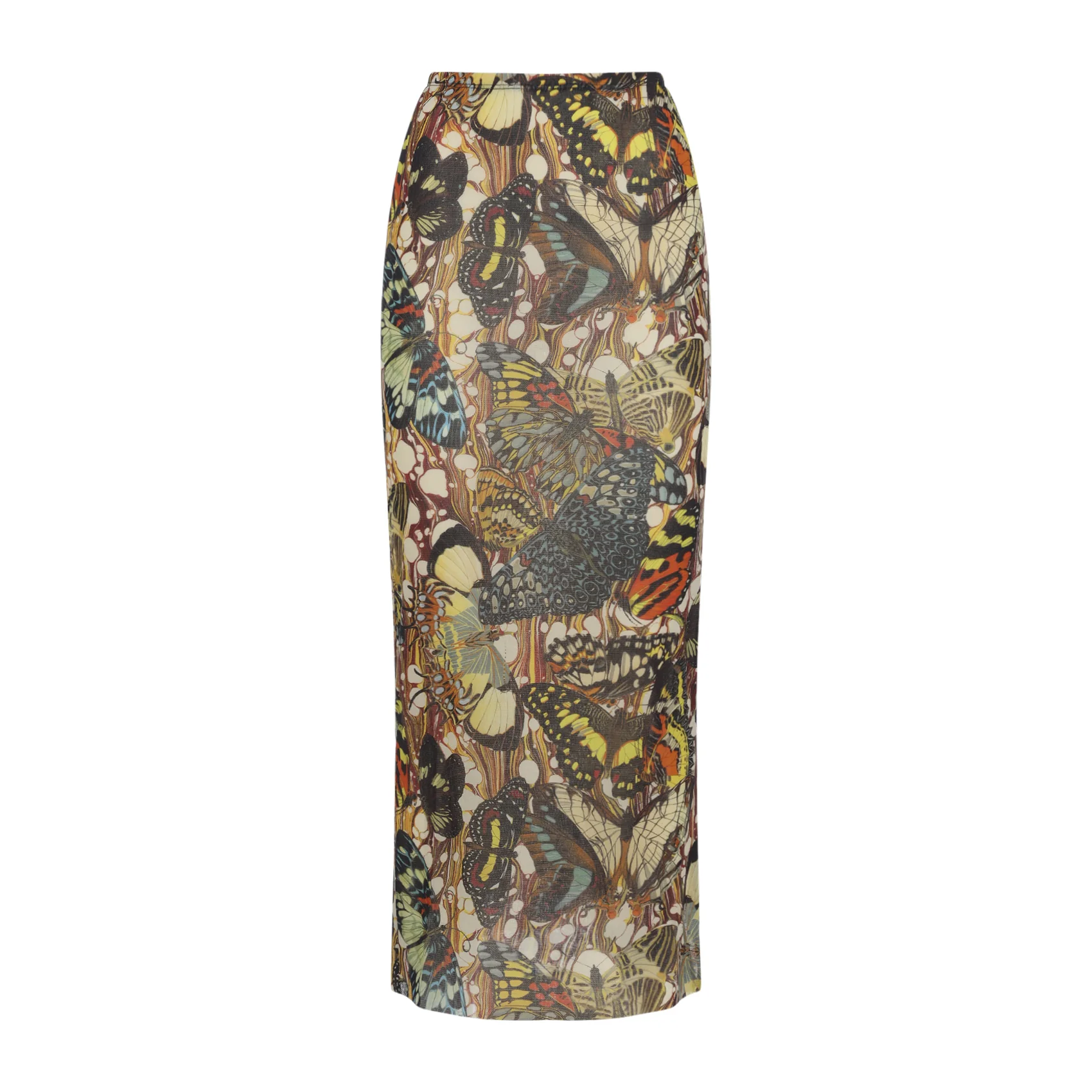 Jean Paul Gaultier Printed Maxi Skirt - Image 2