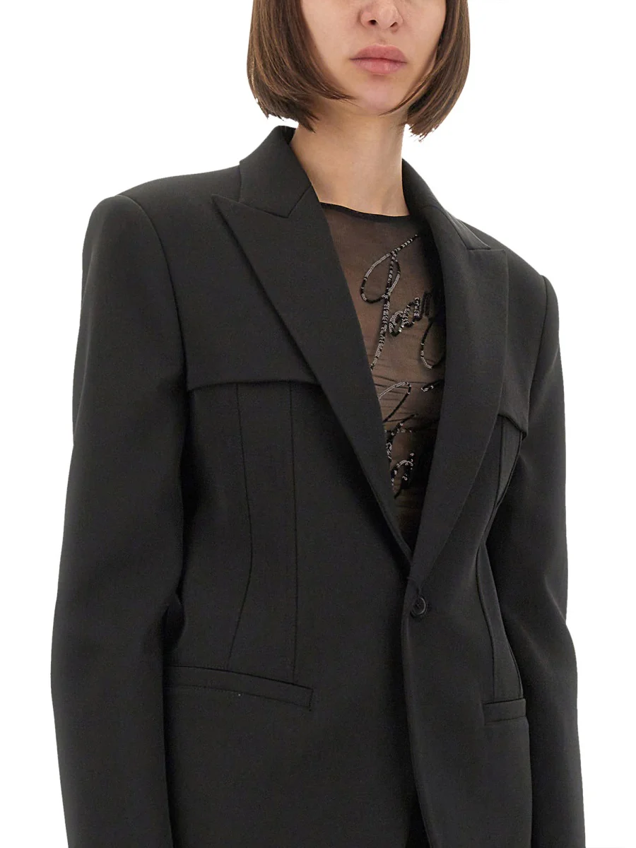 JEAN PAUL GAULTIER Single-breasted Longline Coat - Image 2