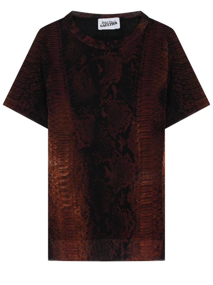 Jean Paul Gaultier Stamp-Design T-Shirt for Women