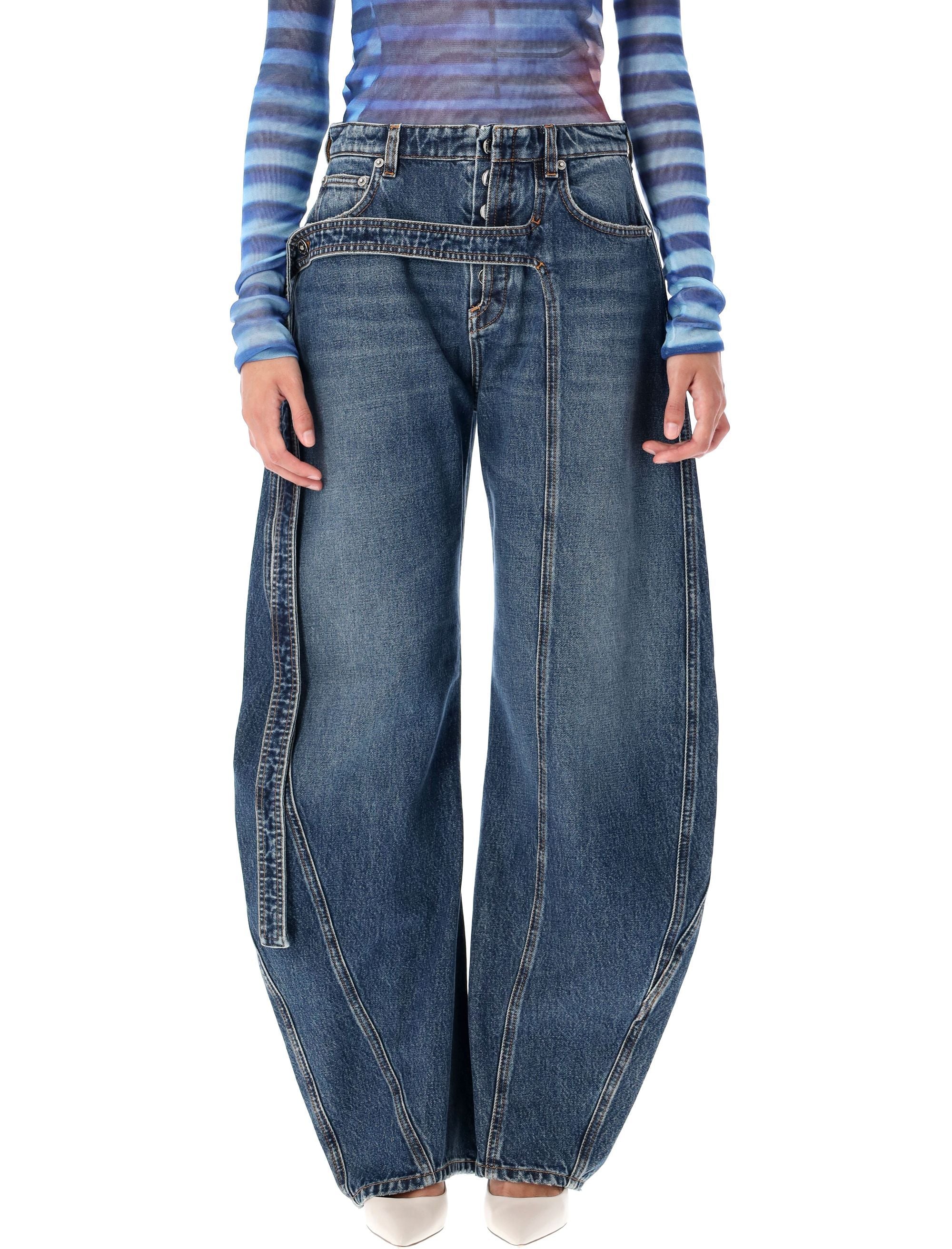 Jean Paul Gaultier Stylish High-Waisted Jeans - FW25 Collection