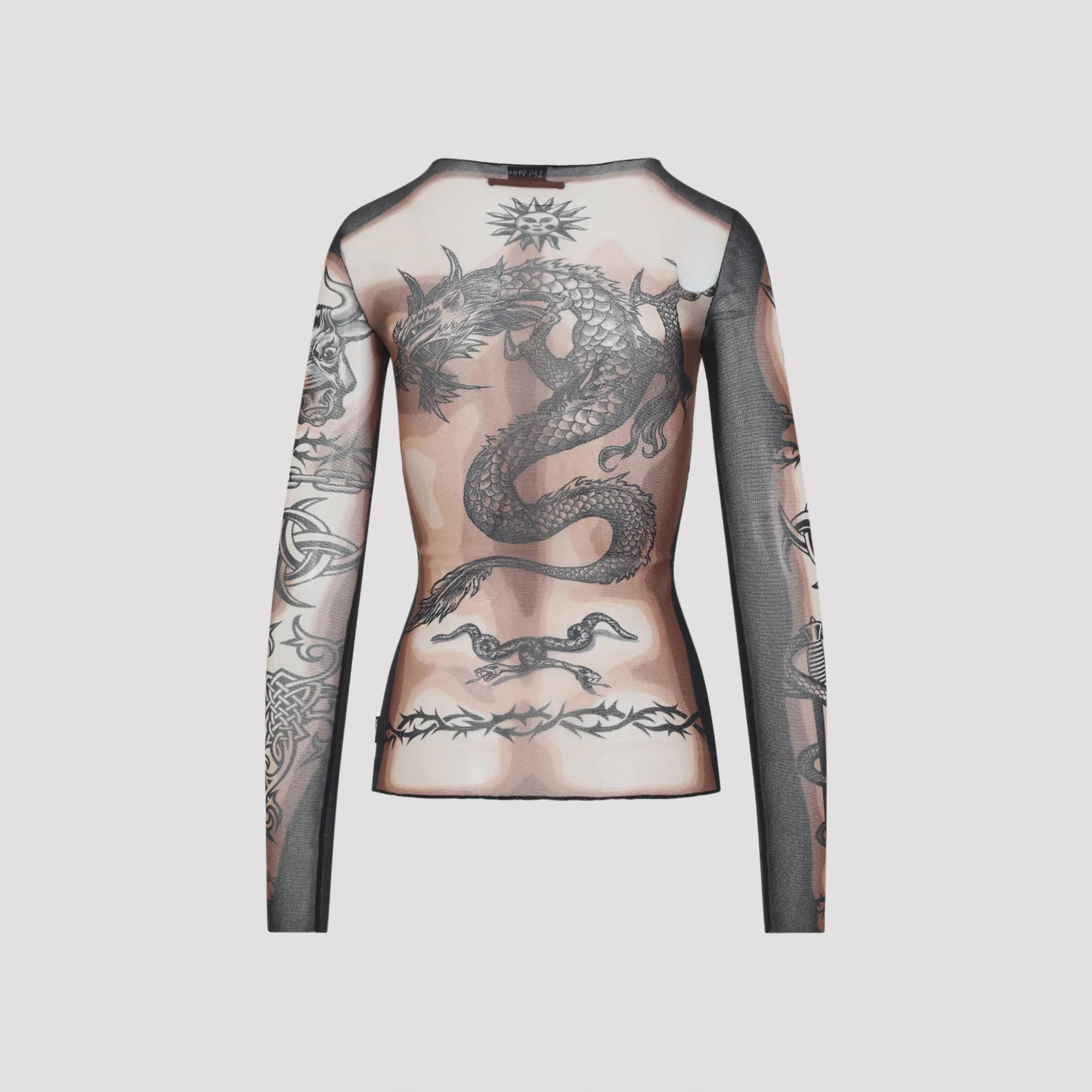 Jean Paul Gaultier The Safe Sex Tattoo Top - Image 4