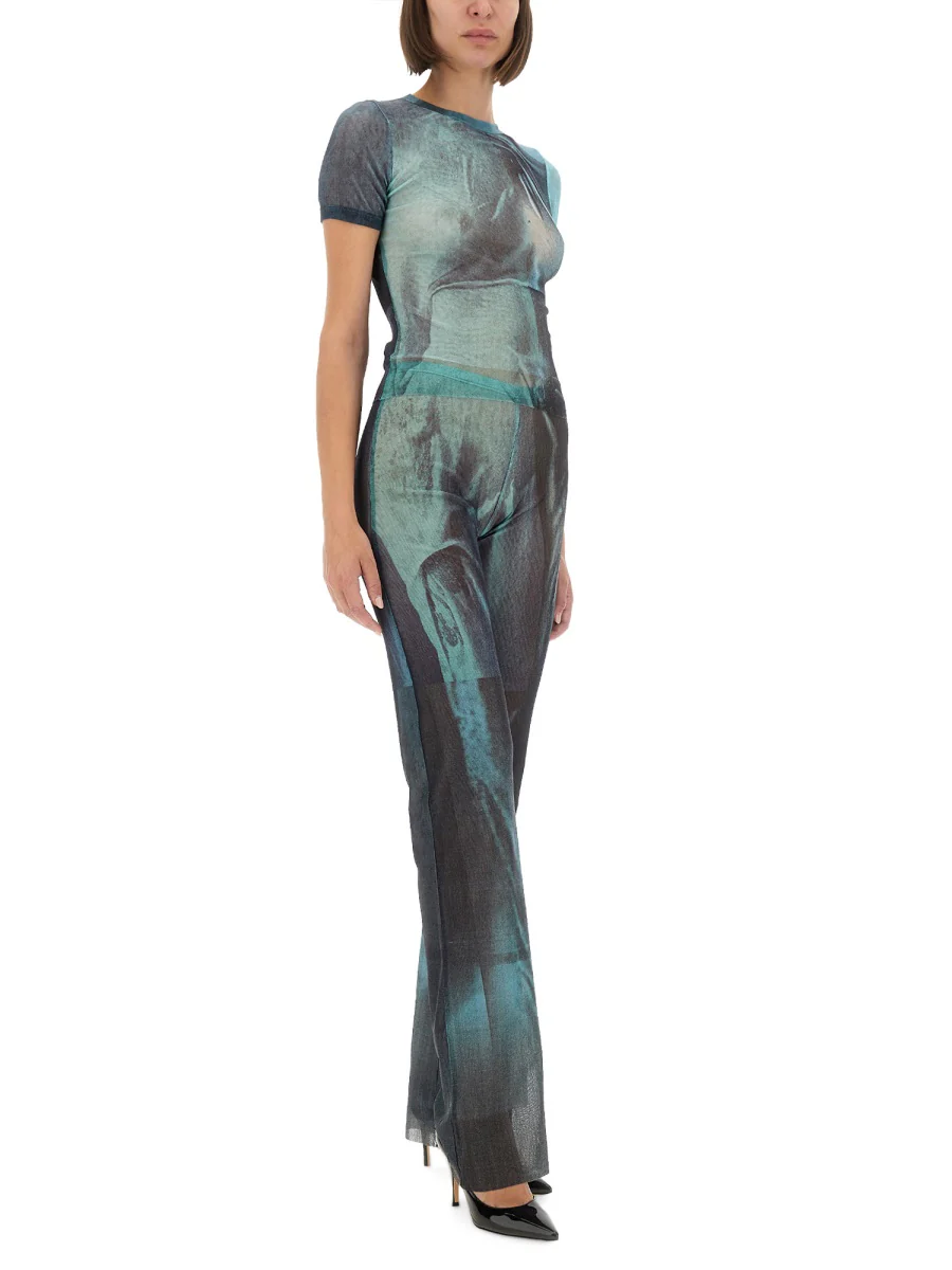 JEAN PAUL GAULTIER Water Printed Tee - Image 2