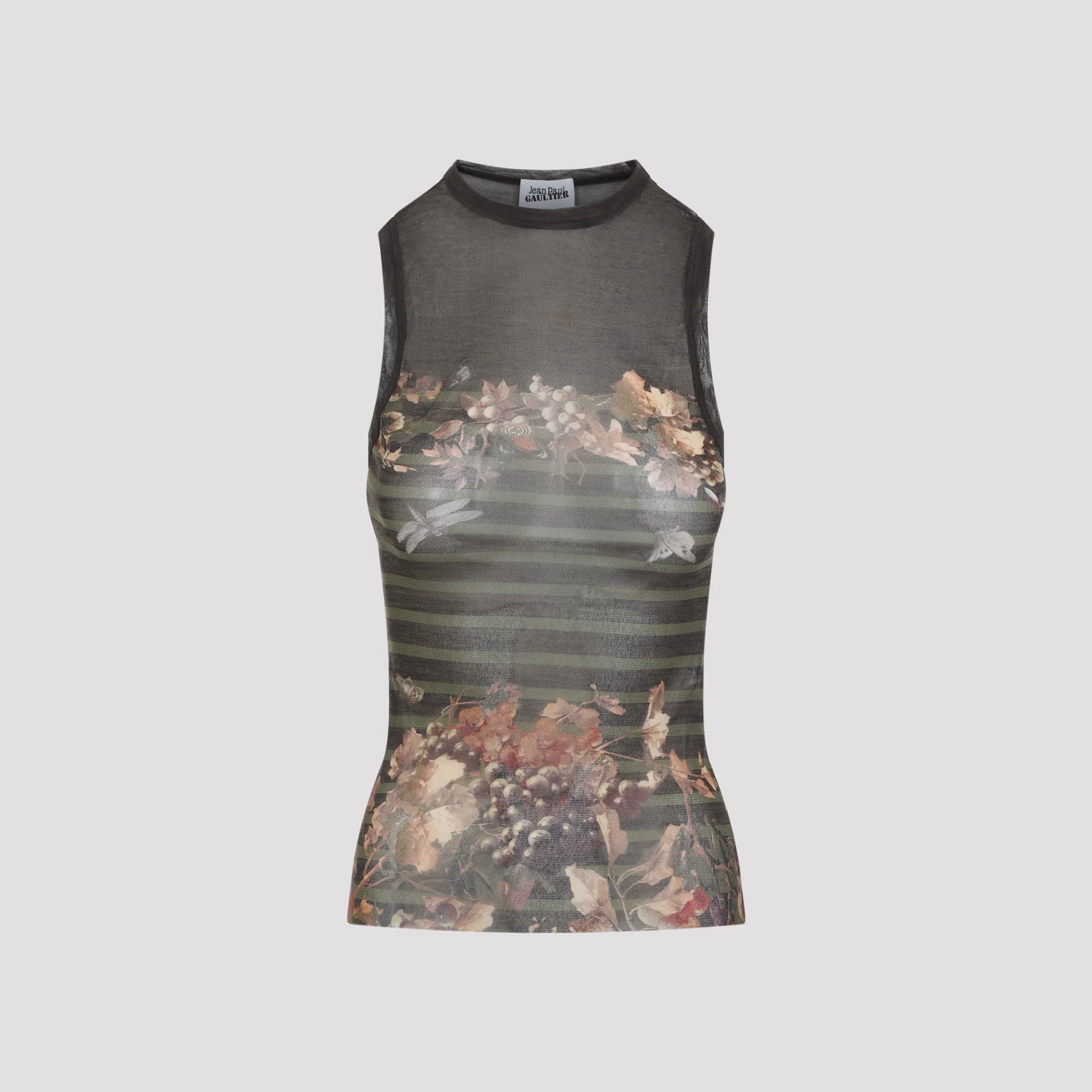 Jean Paul Gaultier Womens Mesh Tank Top - Image 3