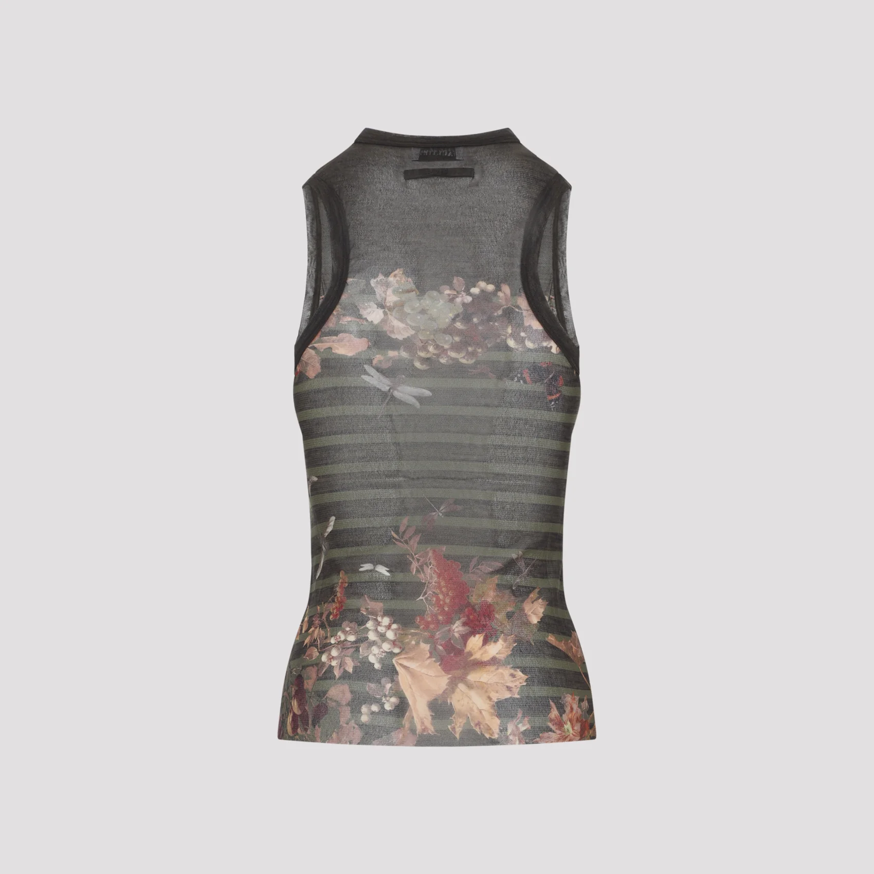 Jean Paul Gaultier Womens Mesh Tank Top - Image 4