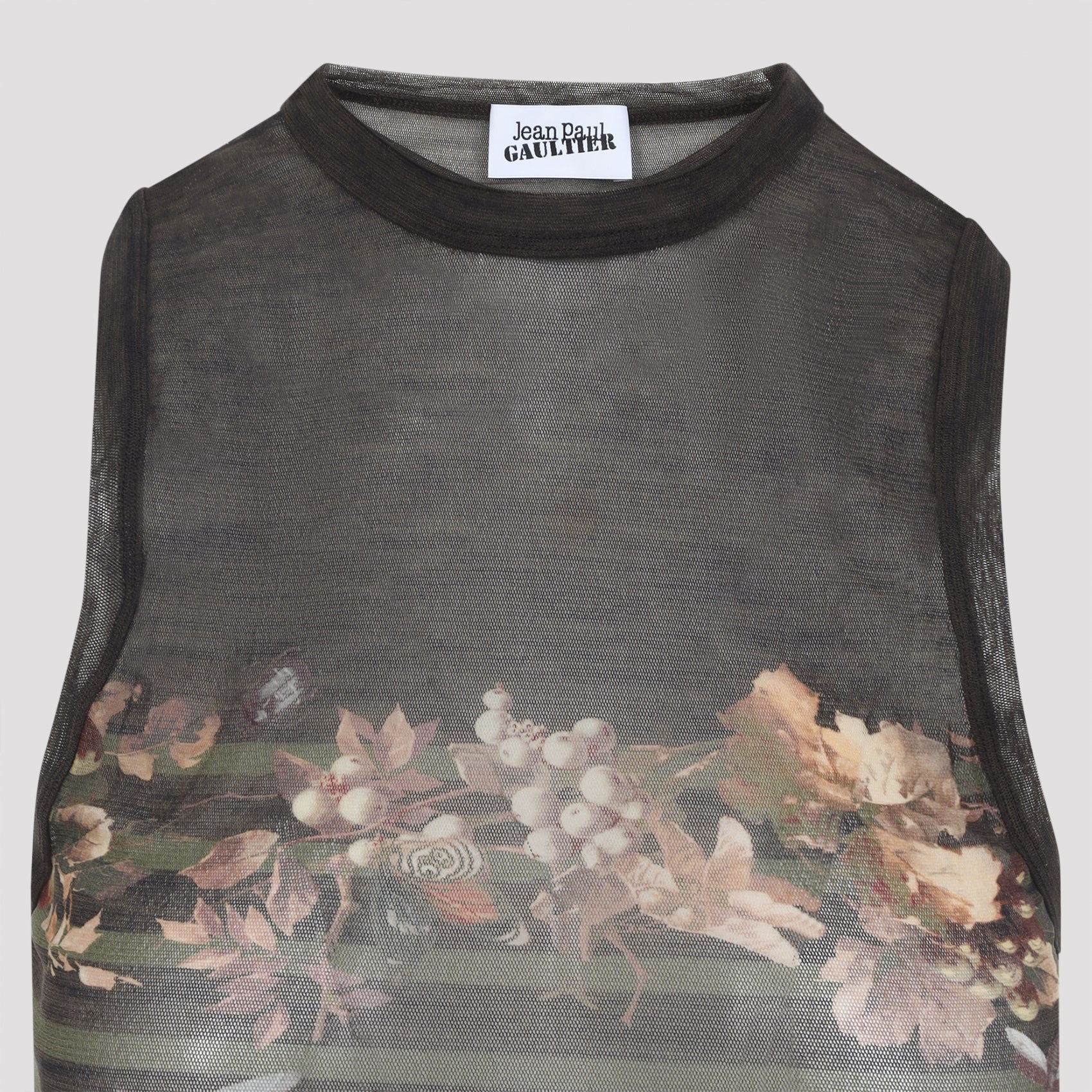 Jean Paul Gaultier Womens Mesh Tank Top - Image 5