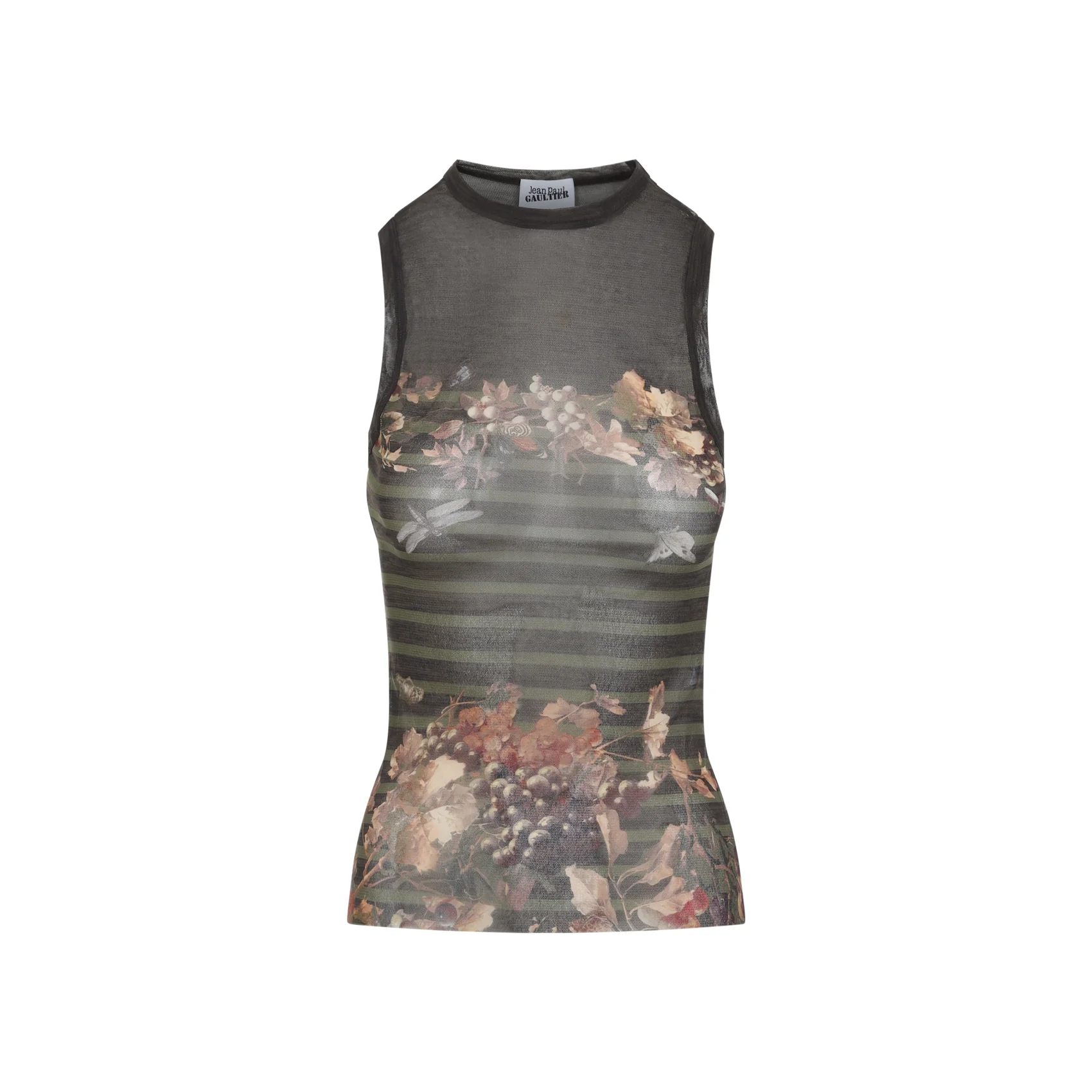 Jean Paul Gaultier Womens Mesh Tank Top - Image 6