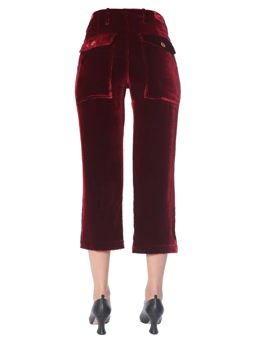 JEJIA High-rise Cropped Trousers - Image 4