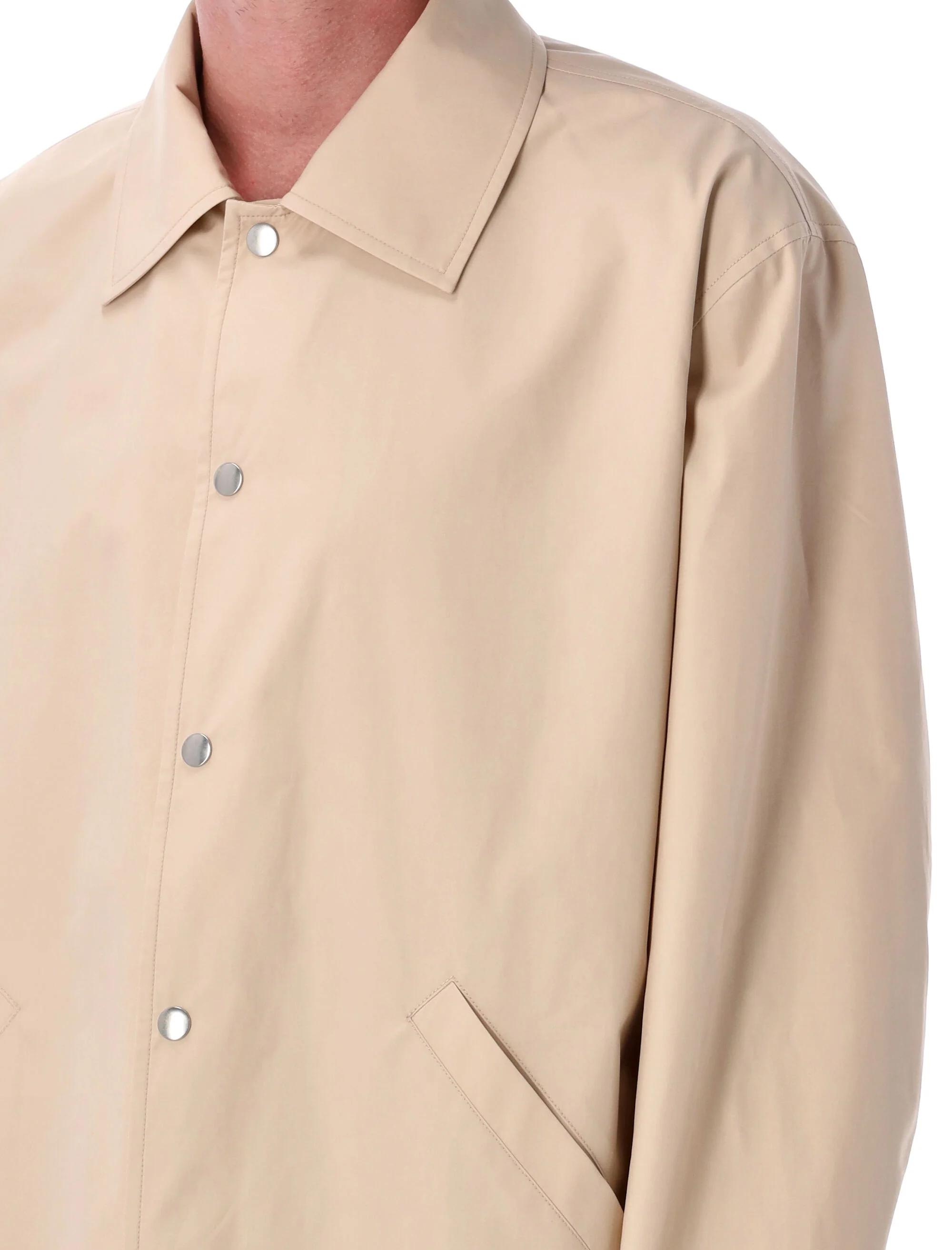 Jil Sander Elegant Oversized Coat for Men - Image 3
