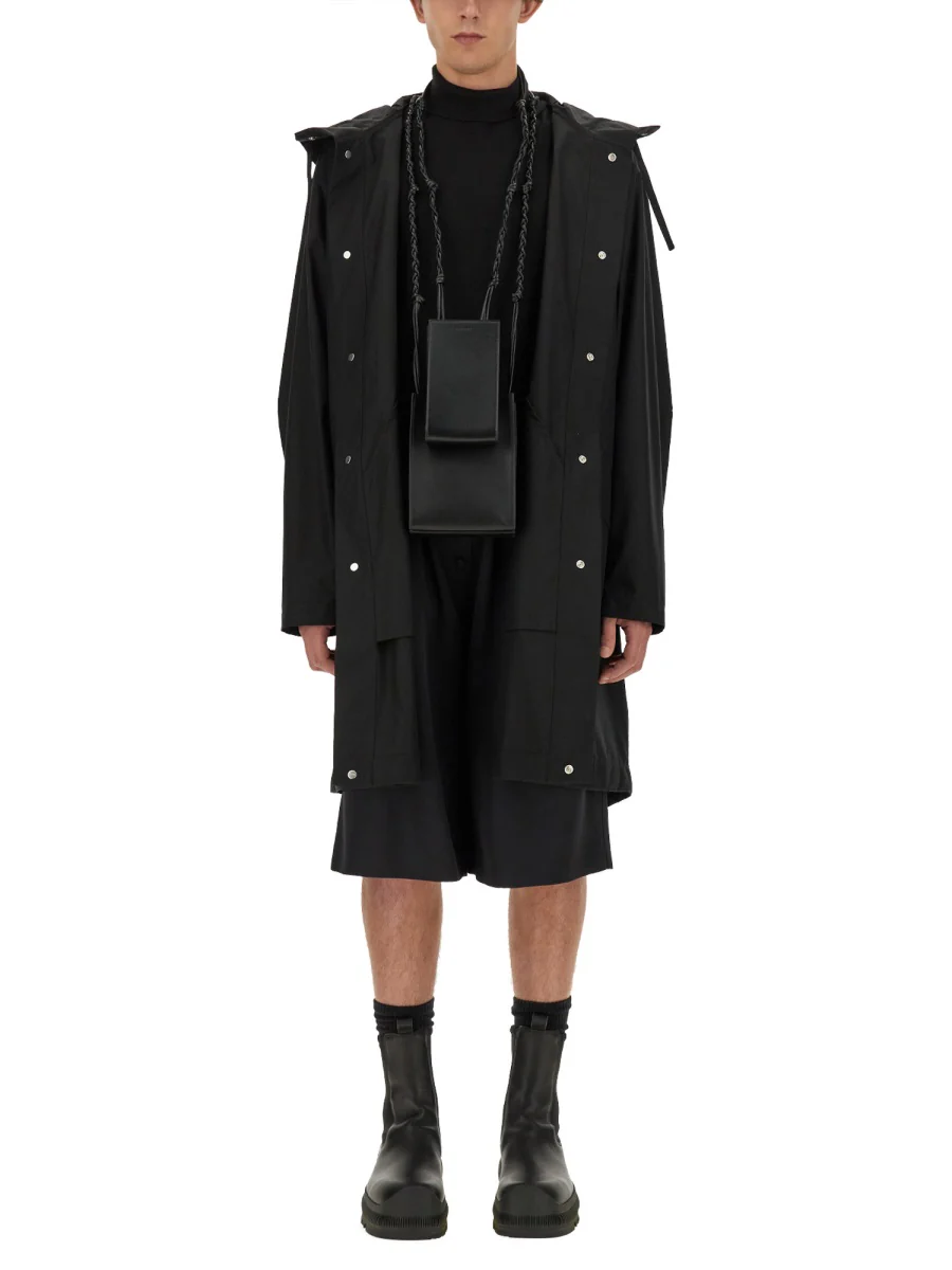 JIL SANDER Logo Parka Coat - Image 2