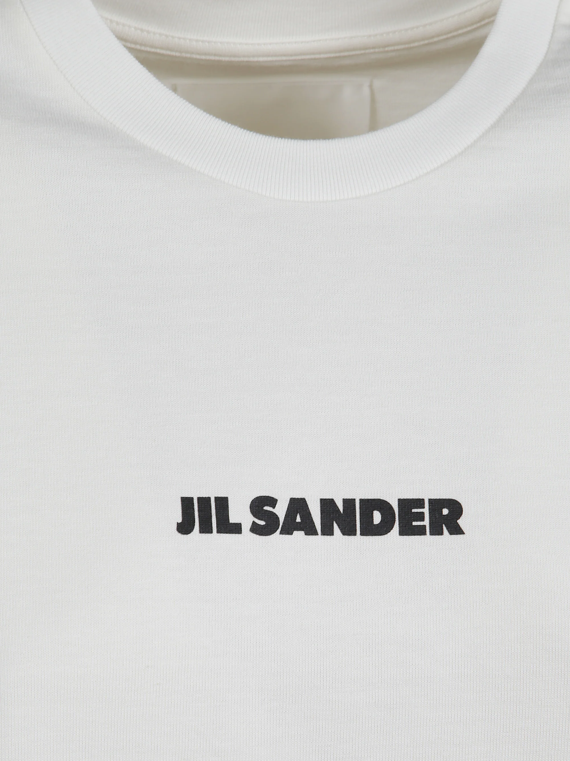 Jil Sander Logo Printed Long-Sleeved T-Shirt - Image 3