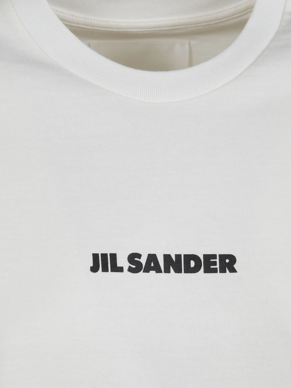 Jil Sander Logo Printed Long-Sleeved T-Shirt - Image 5