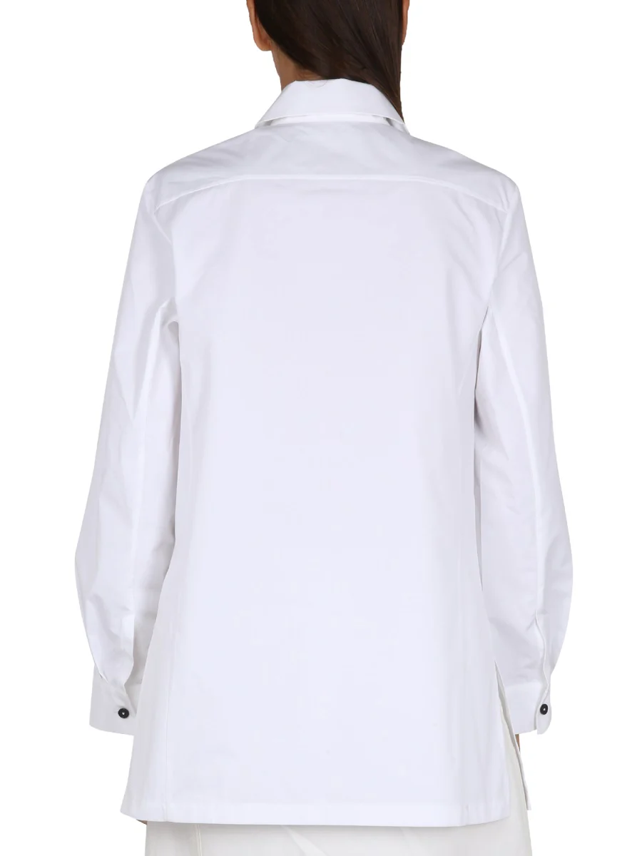 JIL SANDER Long-sleeved Patch Pocket Shirt - Image 3