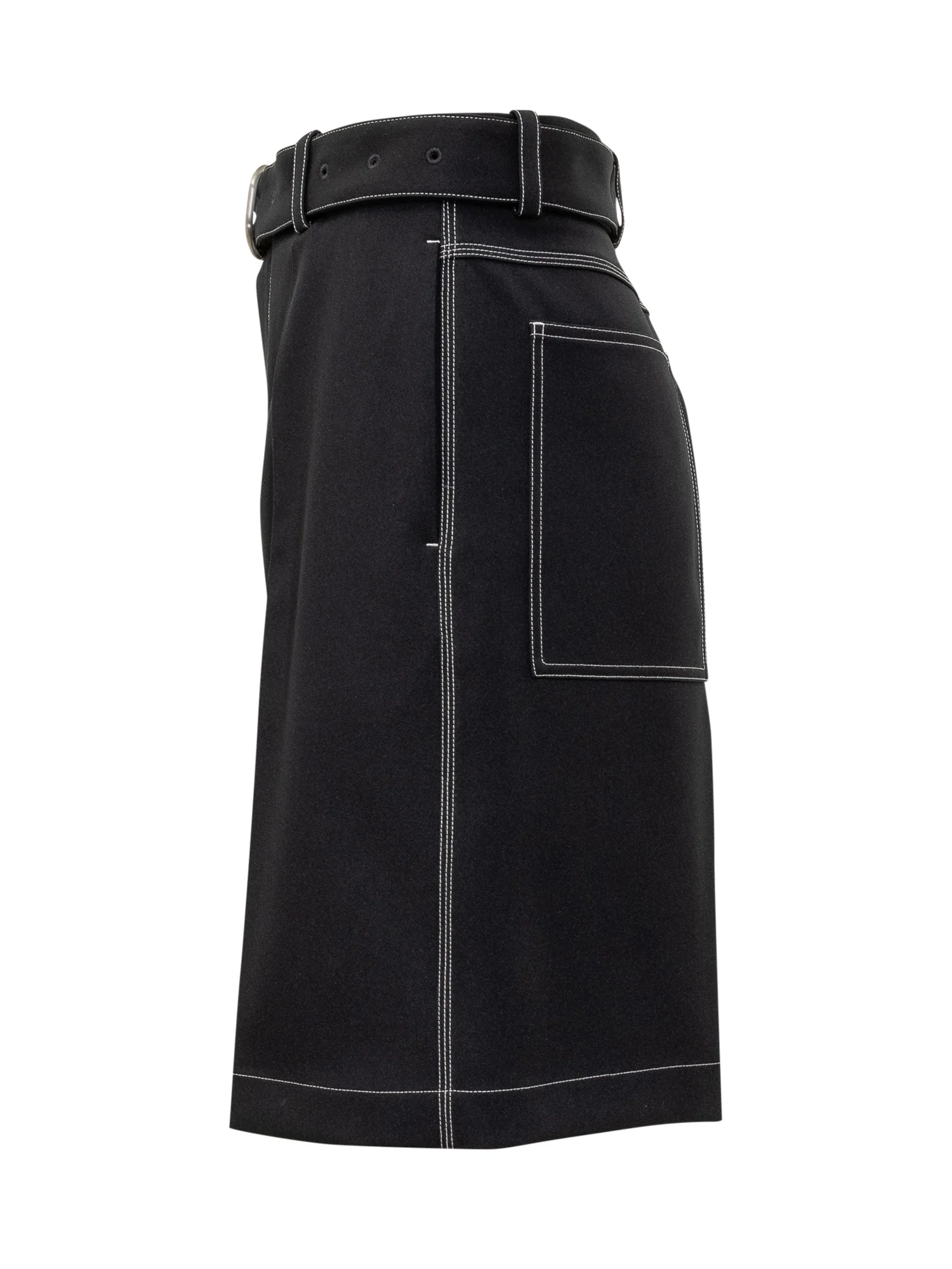 Jil Sander Mini Tailored Shorts - Image 3