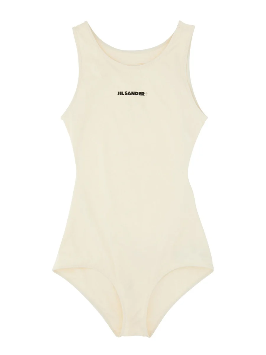 JIL SANDER One Piece Swimsuit with Logo