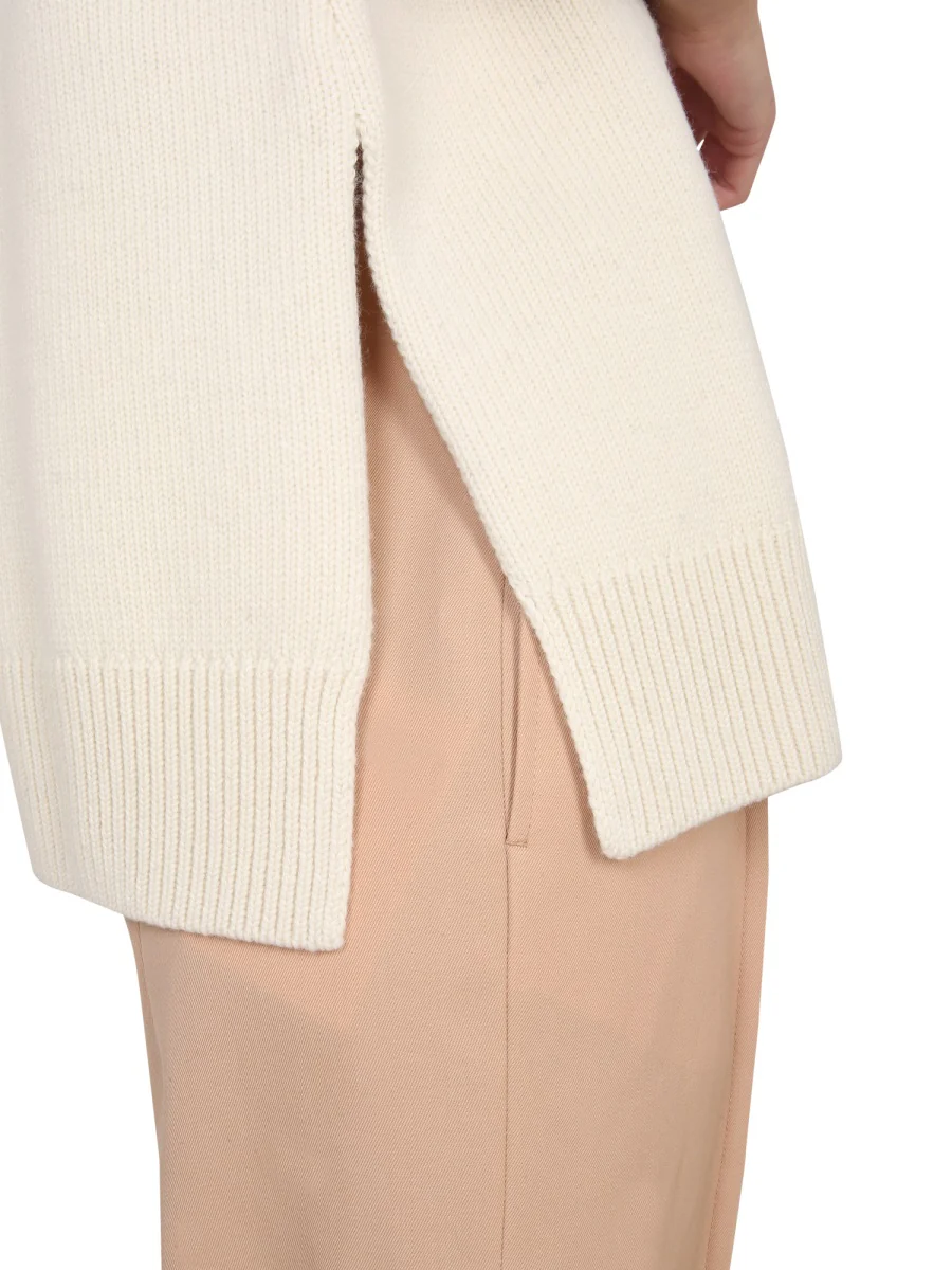 JIL SANDER Ribbed Wool Vest - Image 4
