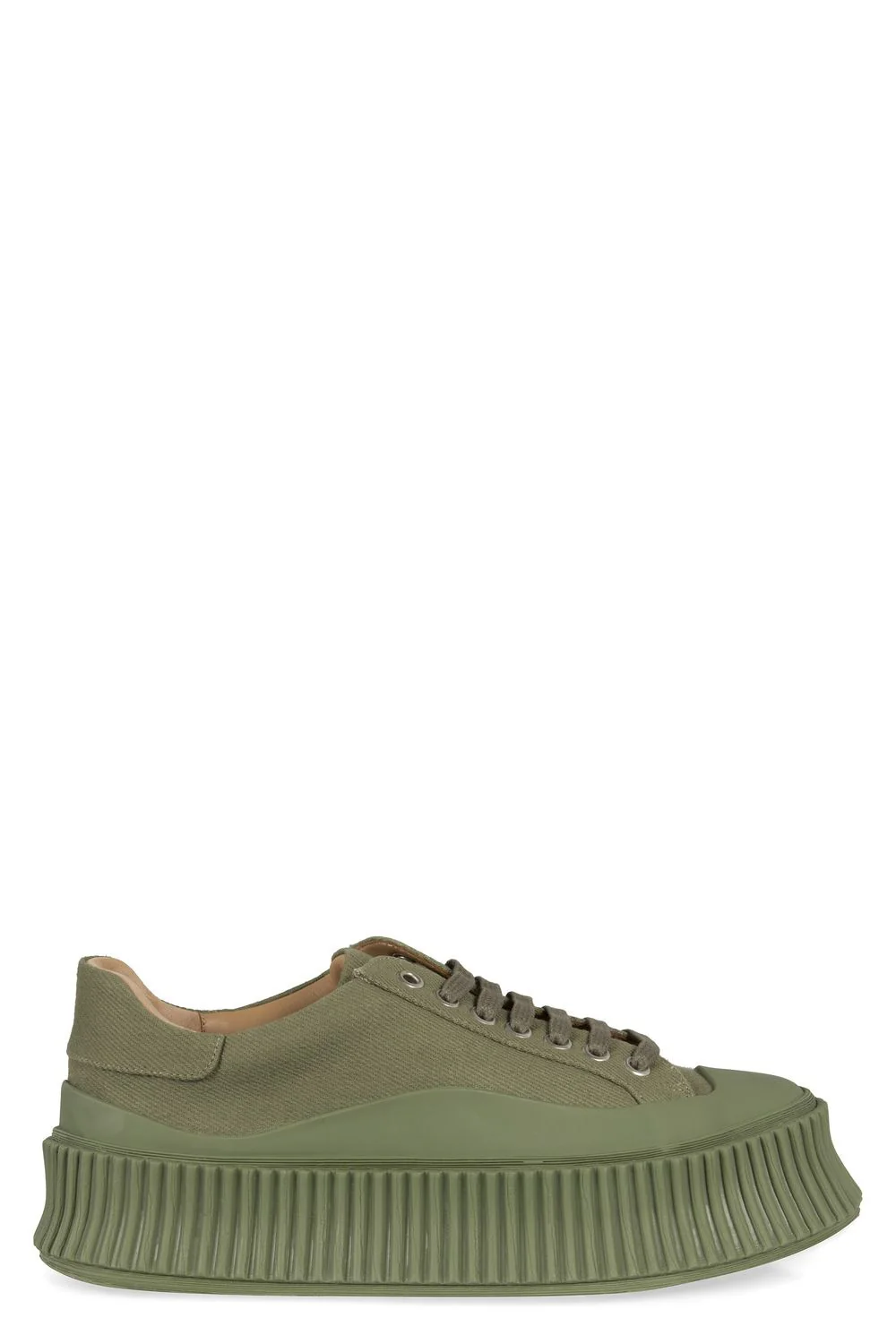 JIL SANDER Round-toe Chunky-sole Sneakers