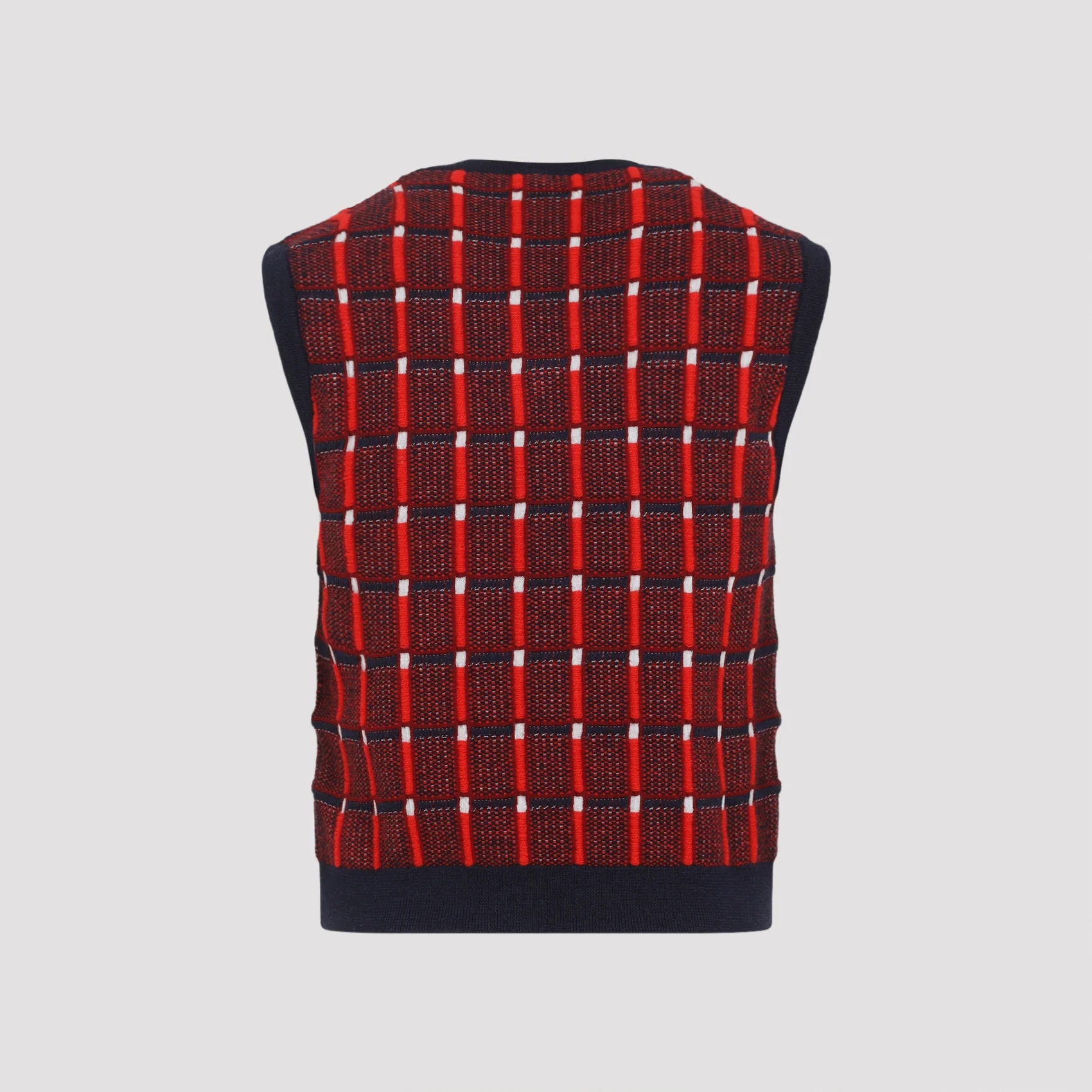 Jil Sander Sleeveless Knit Vest for Men - Image 4