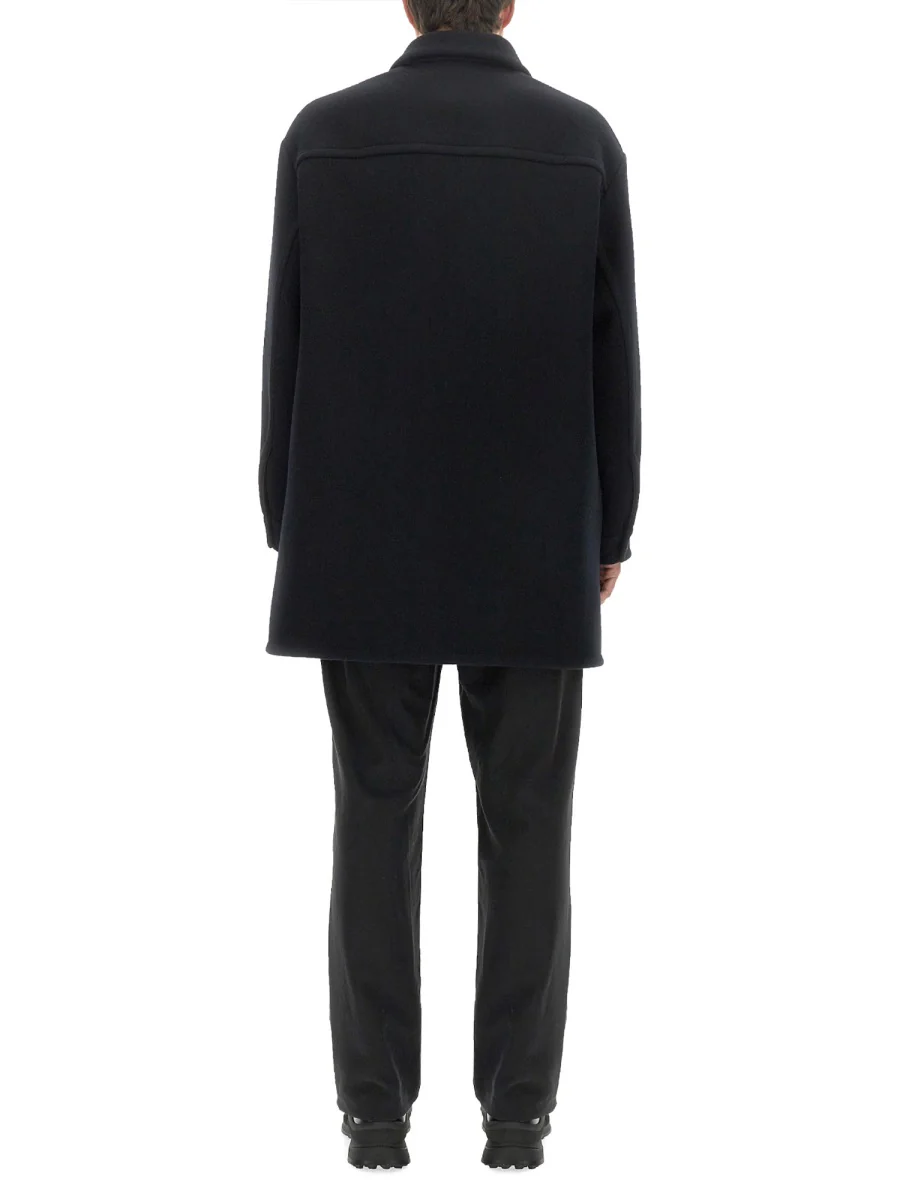 JIL SANDER Zip-Up Wool Coat - Image 3