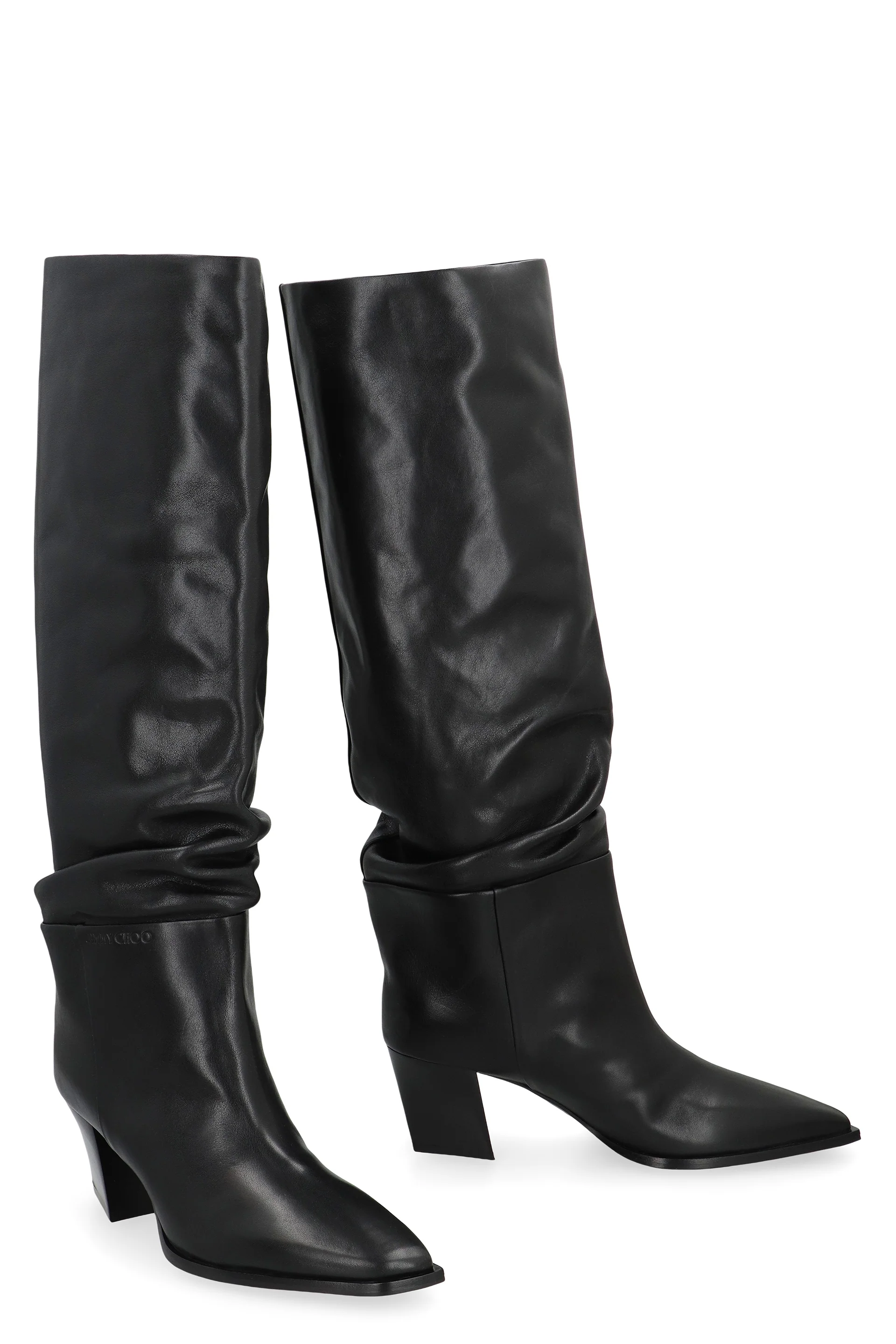 Jimmy Choo Hart Leather Boots - Image 3