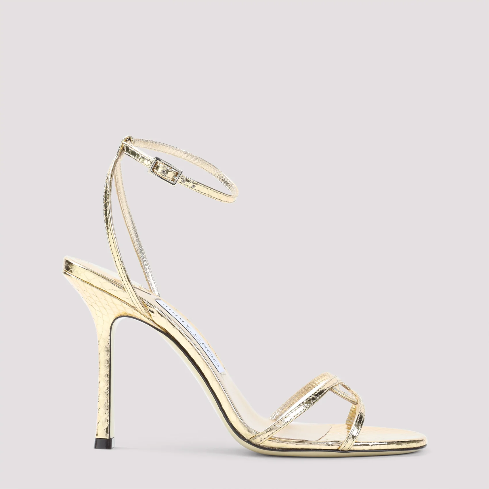 Jimmy Choo Leather 1998 Leo Candy Wrap Sandals
