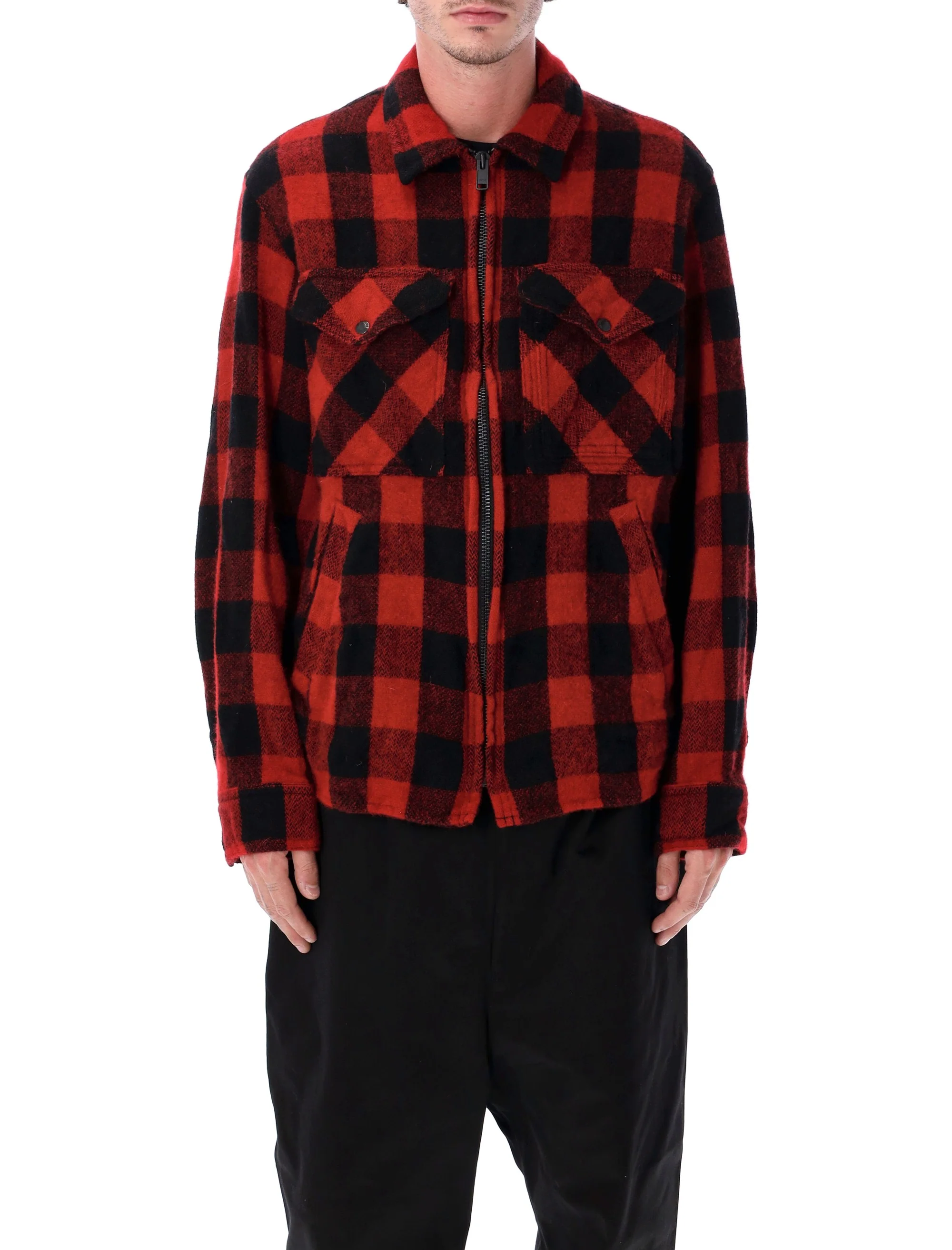 Junya Watanabe X Filson Check Zip Overshirt
