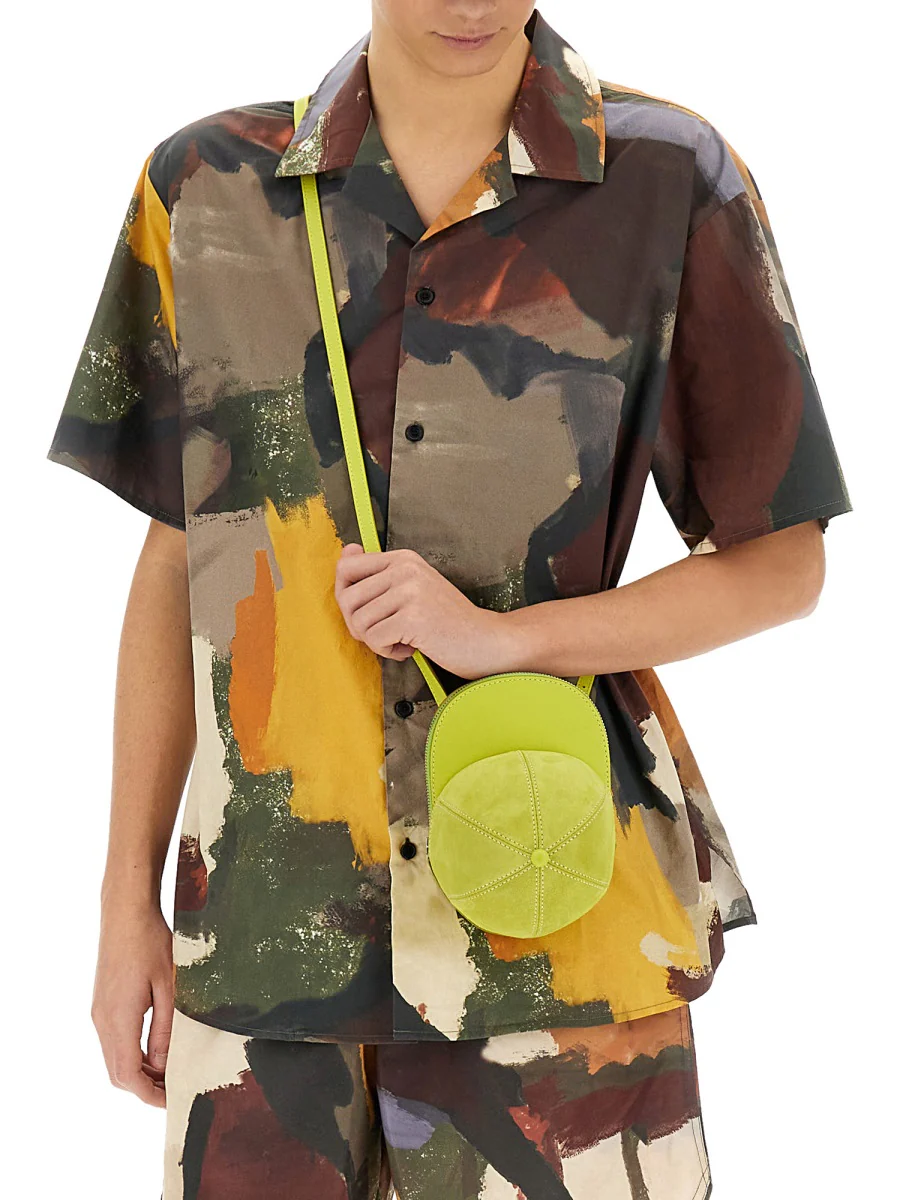 JW ANDERSON Abstract-print Cotton Shirt - Image 4