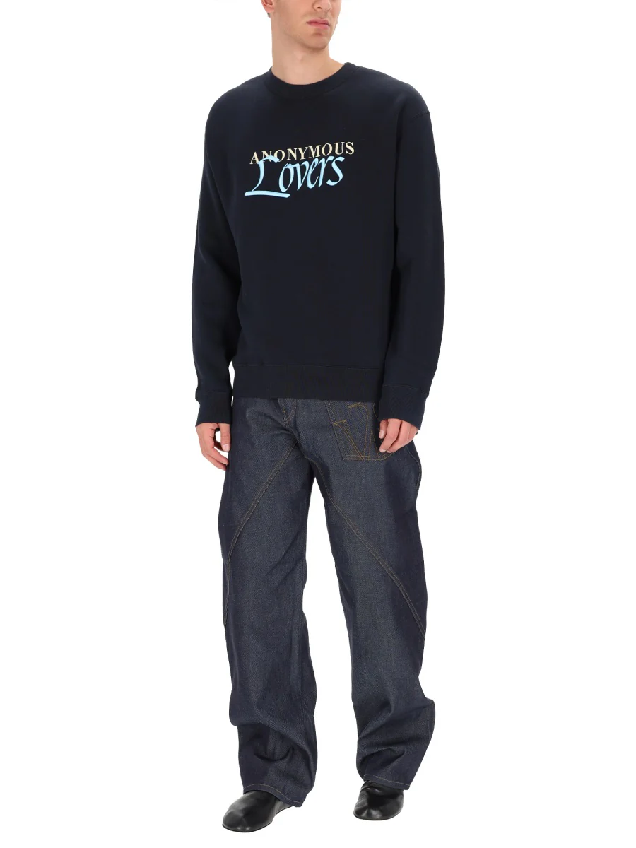JW ANDERSON Anonymous Lovers Sweatshirt - Image 2