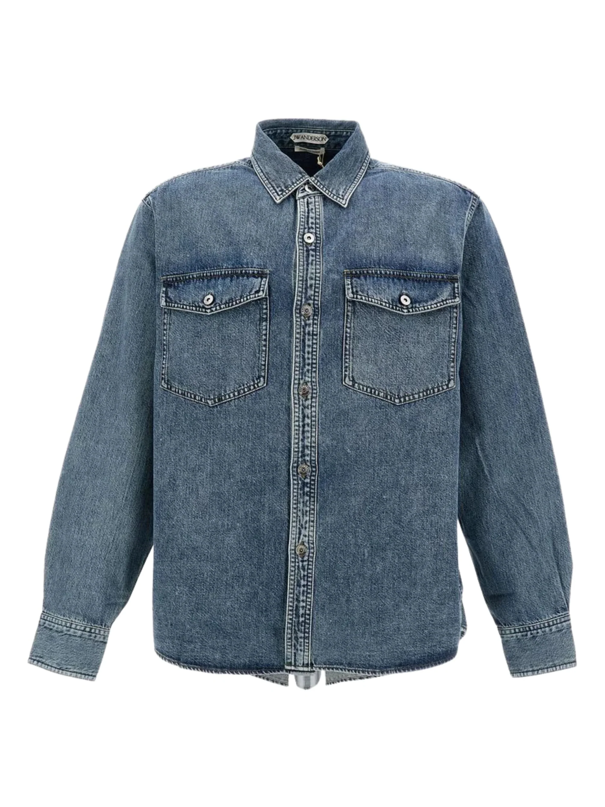 Jw Anderson Denim Shirt for Men - P26 Collection