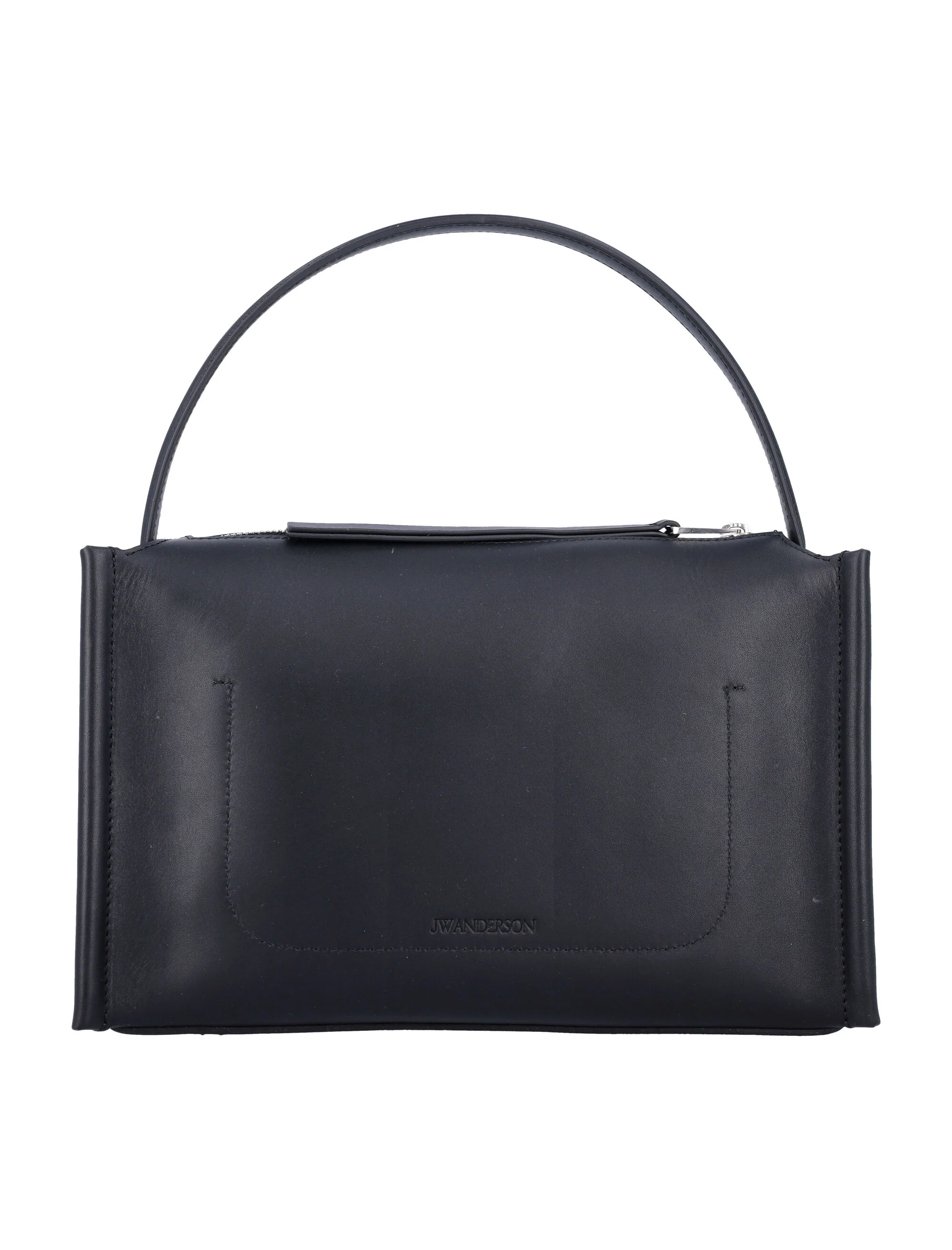 Jw Anderson Loafer-Inspired Handbag with Top Handle - 17 cm Height - Image 4