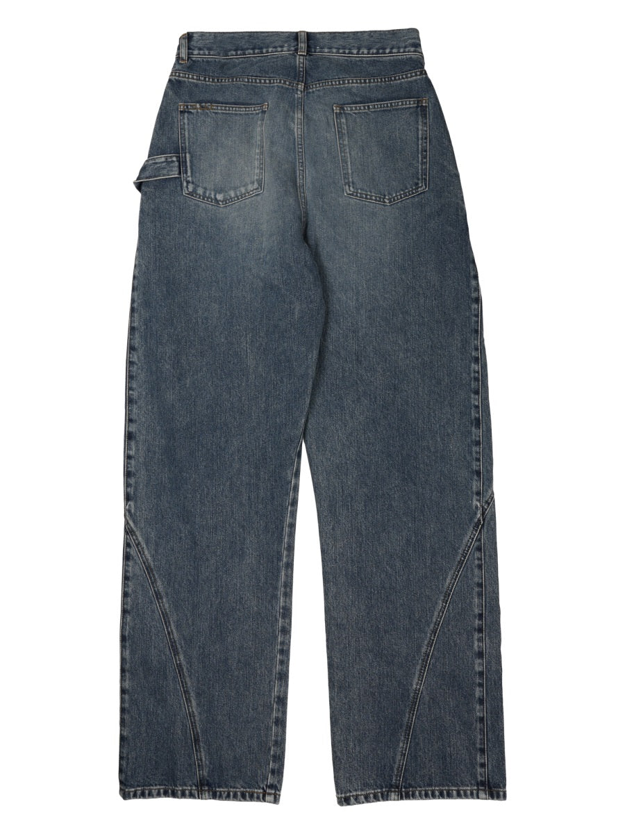 Jw Anderson Men's Cotton Jeans - Summer Style - Image 2