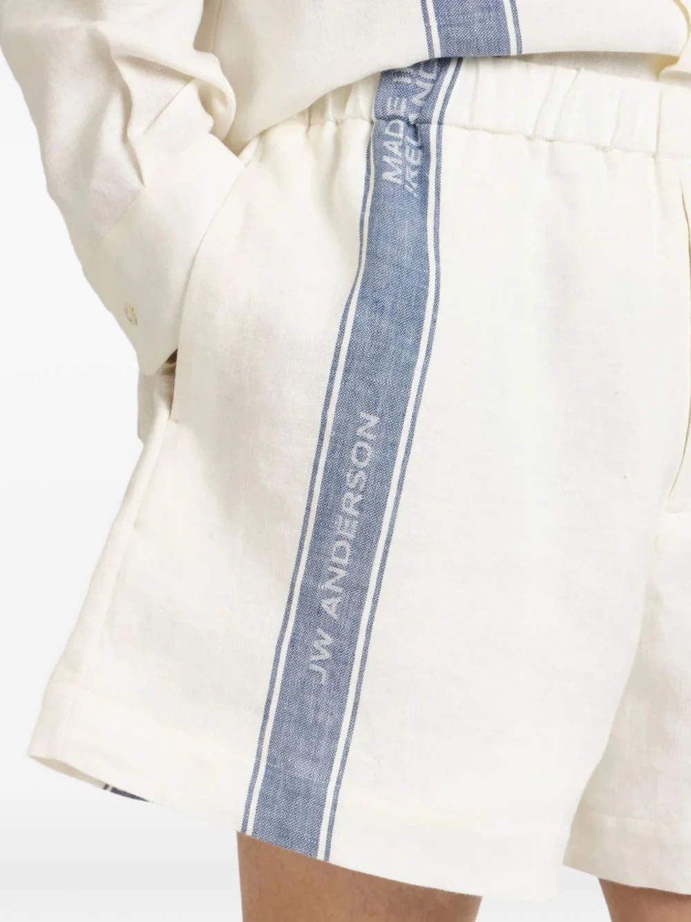 Jw Anderson Mini Tailored Waistband Shorts with Functional Pockets - Image 5