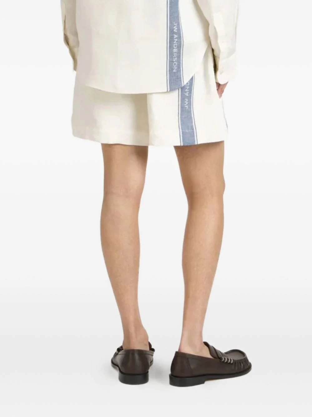 Jw Anderson Mini Tailored Waistband Shorts with Functional Pockets - Image 6