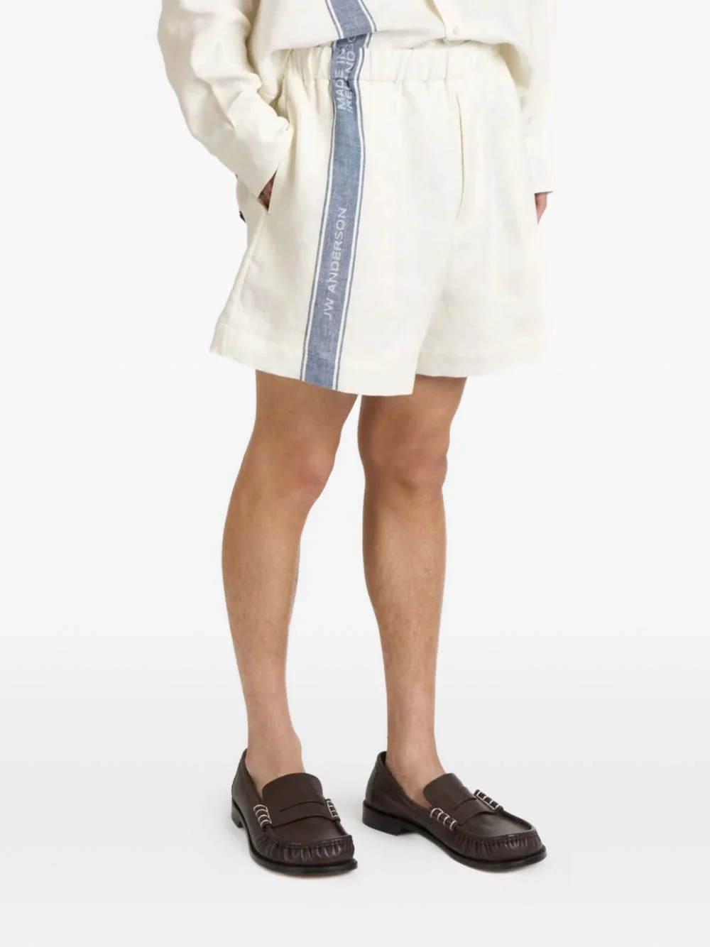 Jw Anderson Mini Tailored Waistband Shorts with Functional Pockets - Image 7