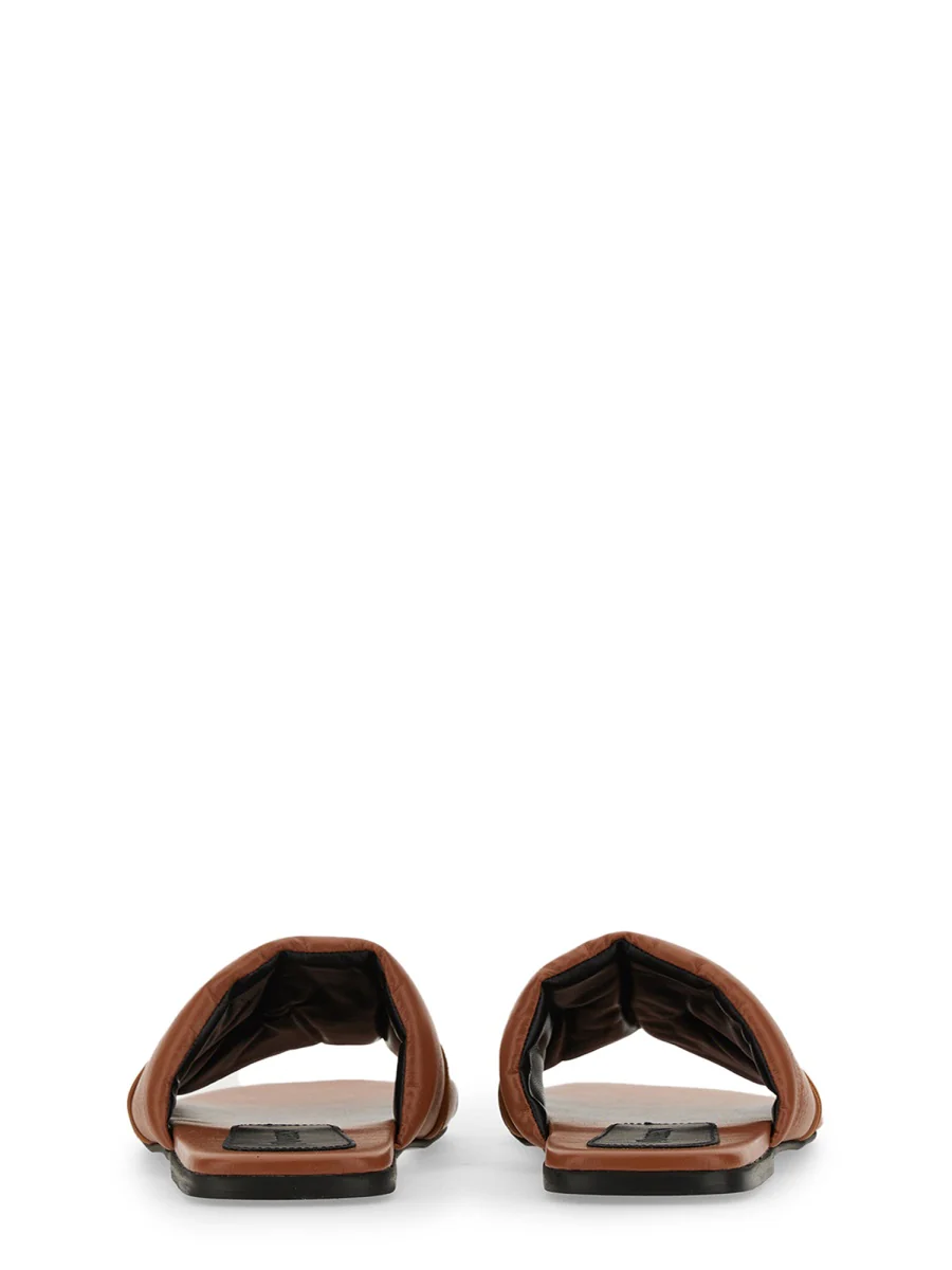 Jw Anderson Slide Sandal with Logo - Women’s Comfortable 1 cm Heel - Image 3