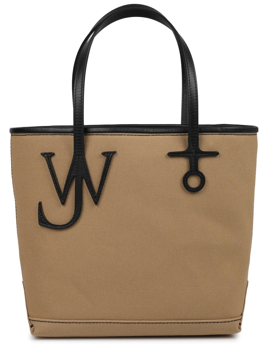 JW ANDERSON Small Anchor Canvas & Leather Tote