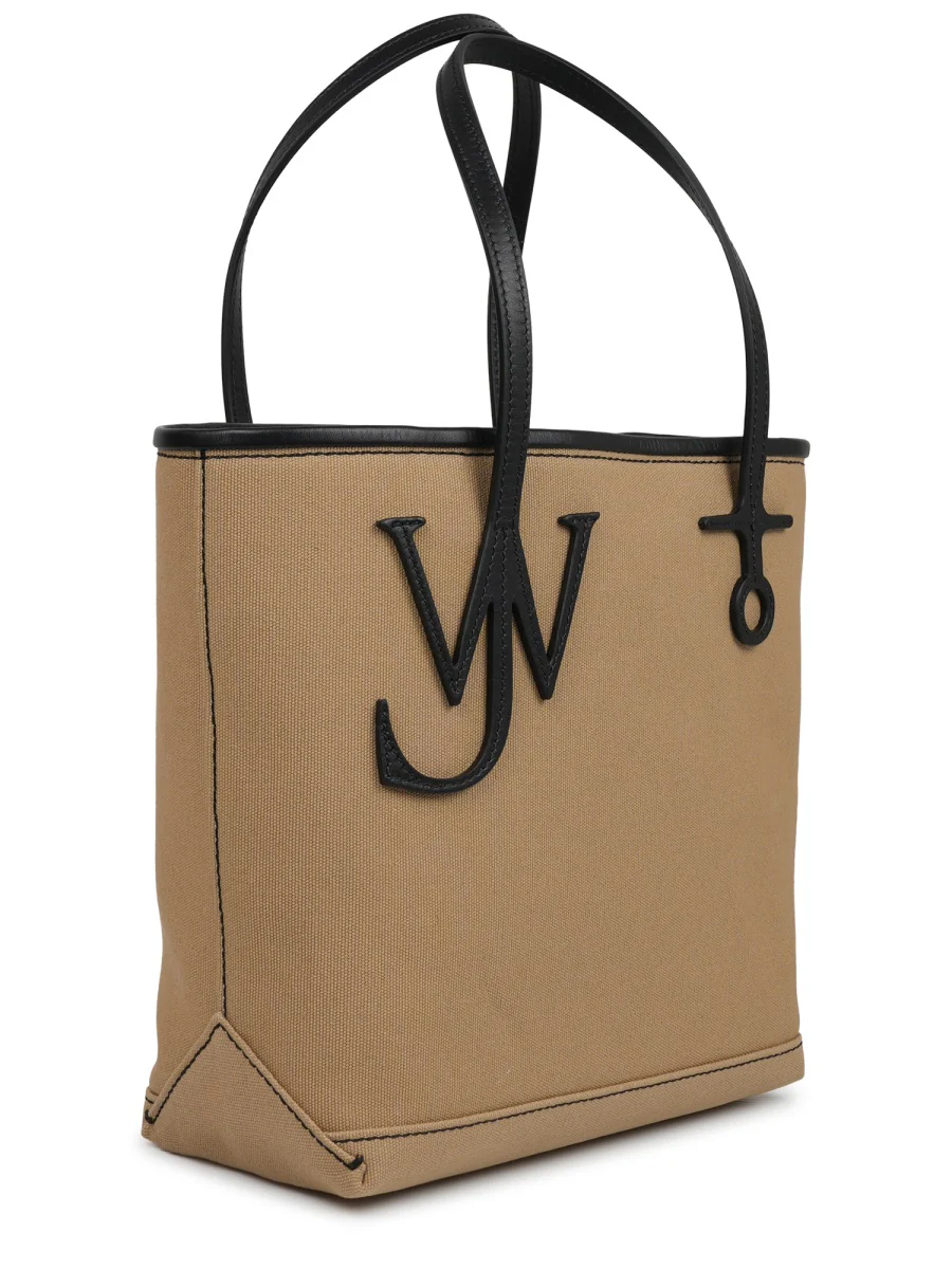 JW ANDERSON Small Anchor Canvas & Leather Tote - Image 2