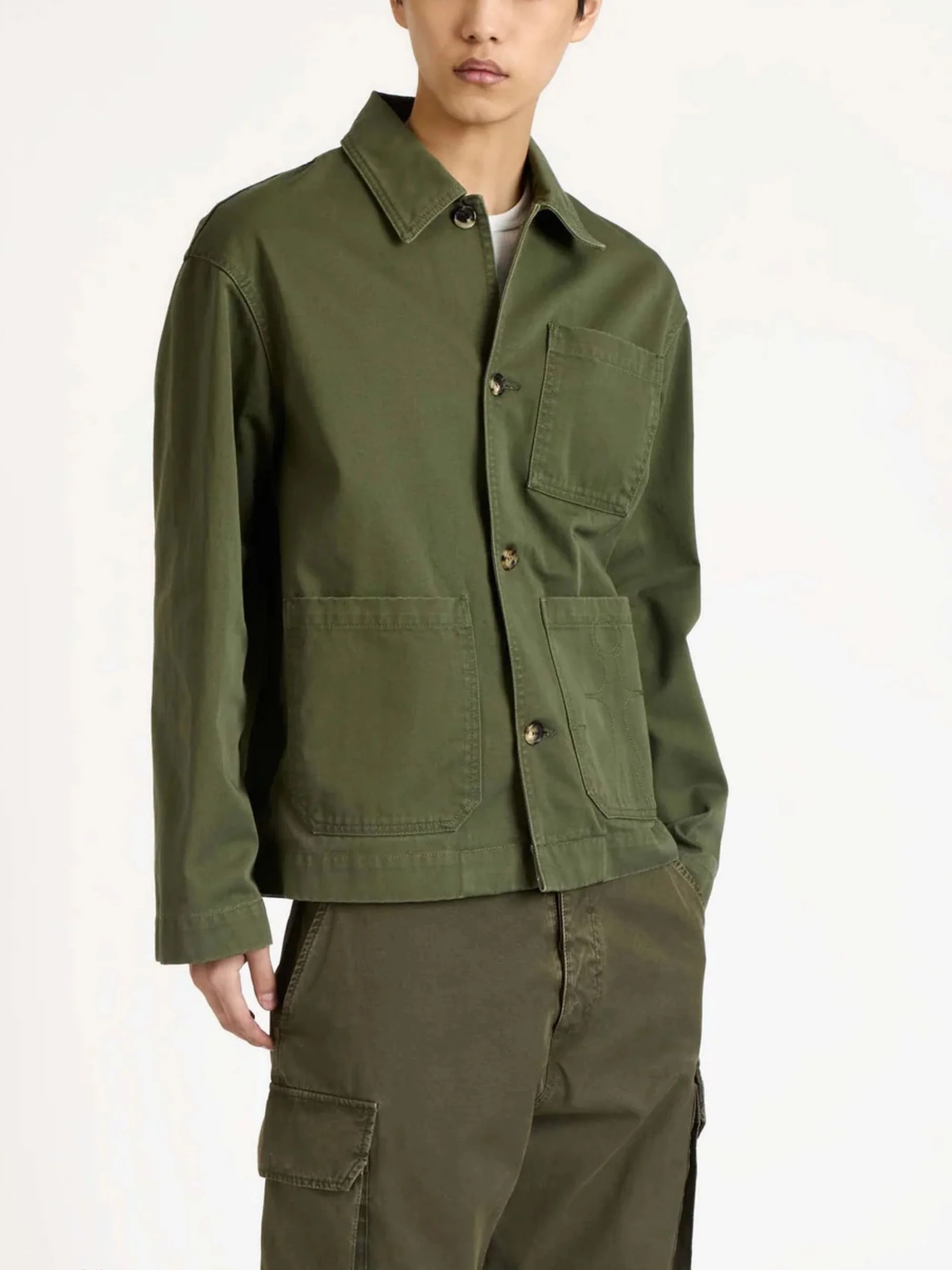 Jw Anderson Stylish Mini Coat for Men - Image 2