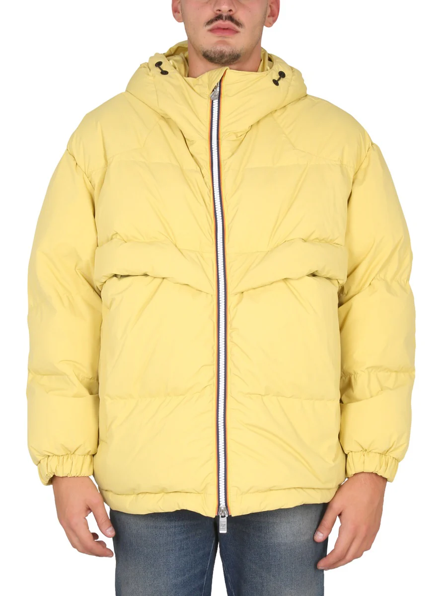 K-way High Neck Hooded Mini Sports Jacket for Men