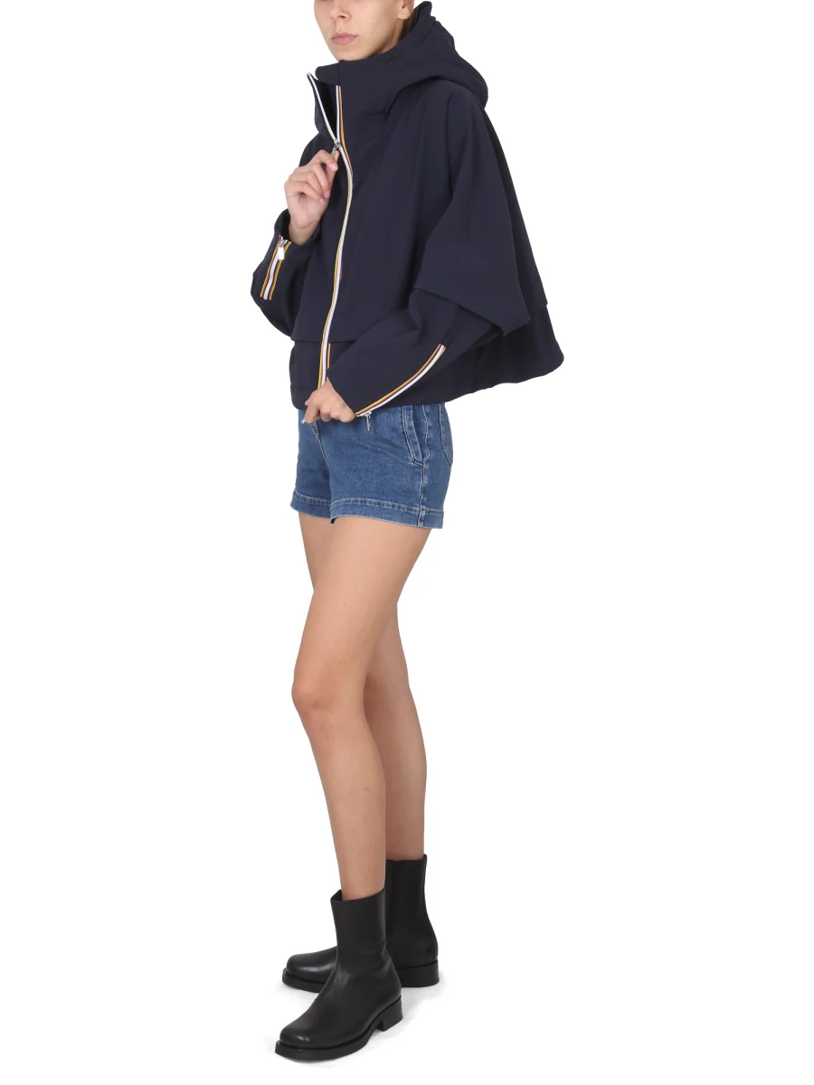 K-WAY Windbreaker with Logo - Image 2